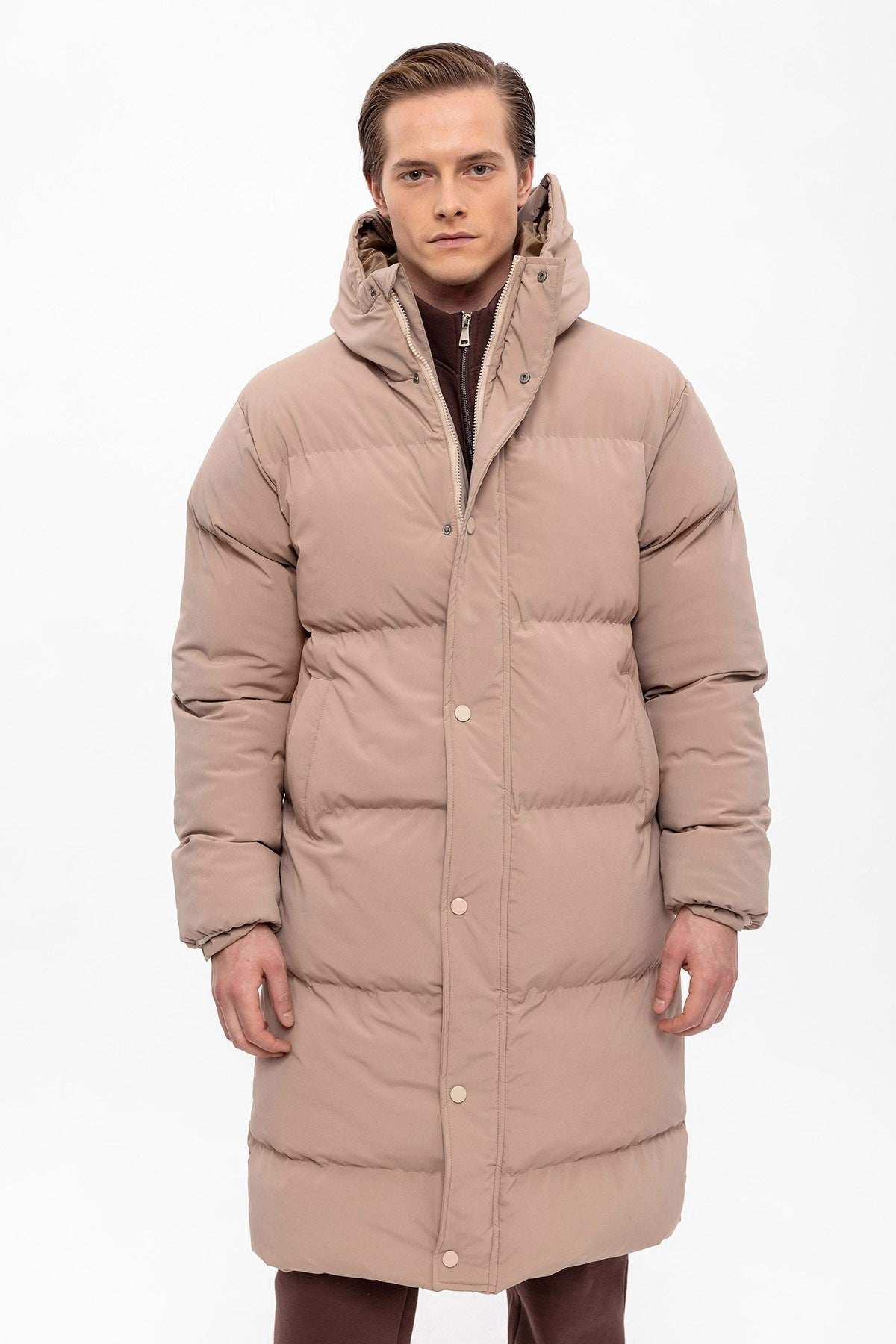 Antioch Long Hooded Puffer Jacket