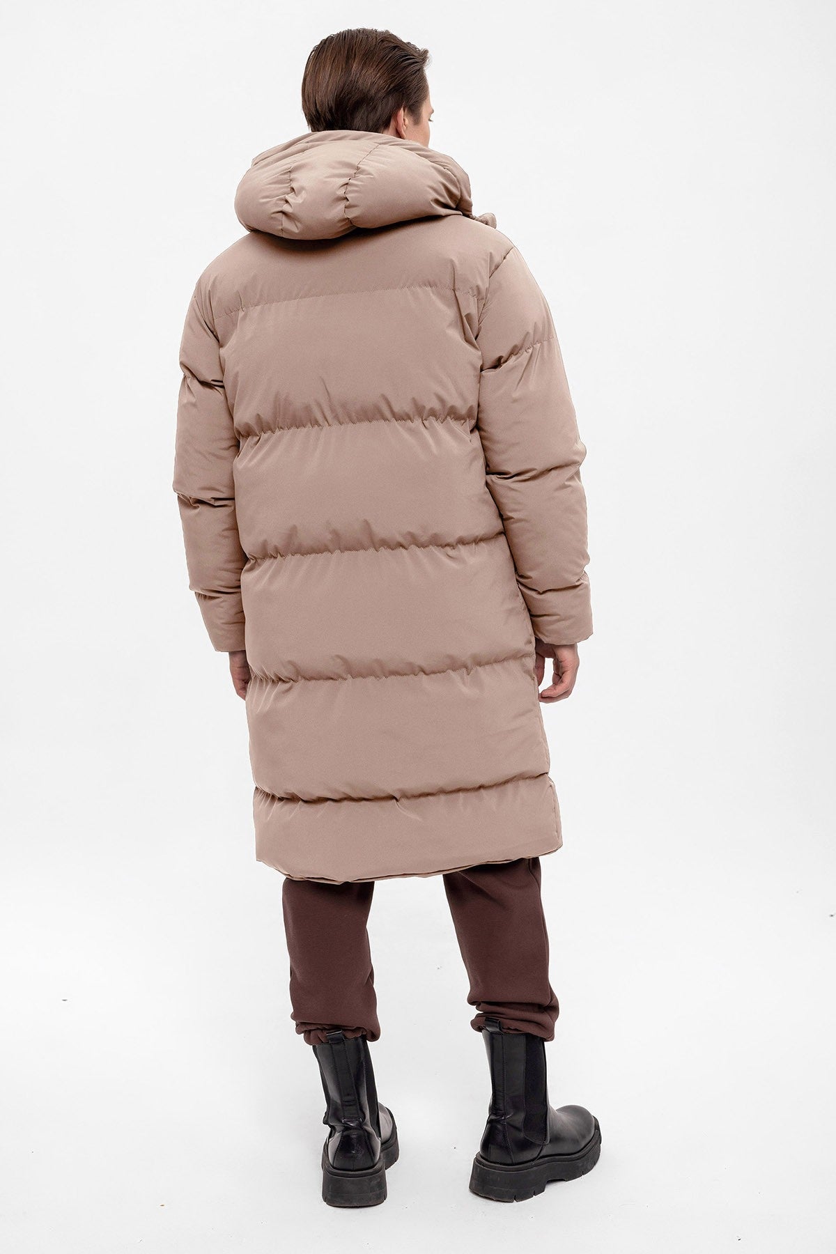 Antioch Long Hooded Puffer Jacket