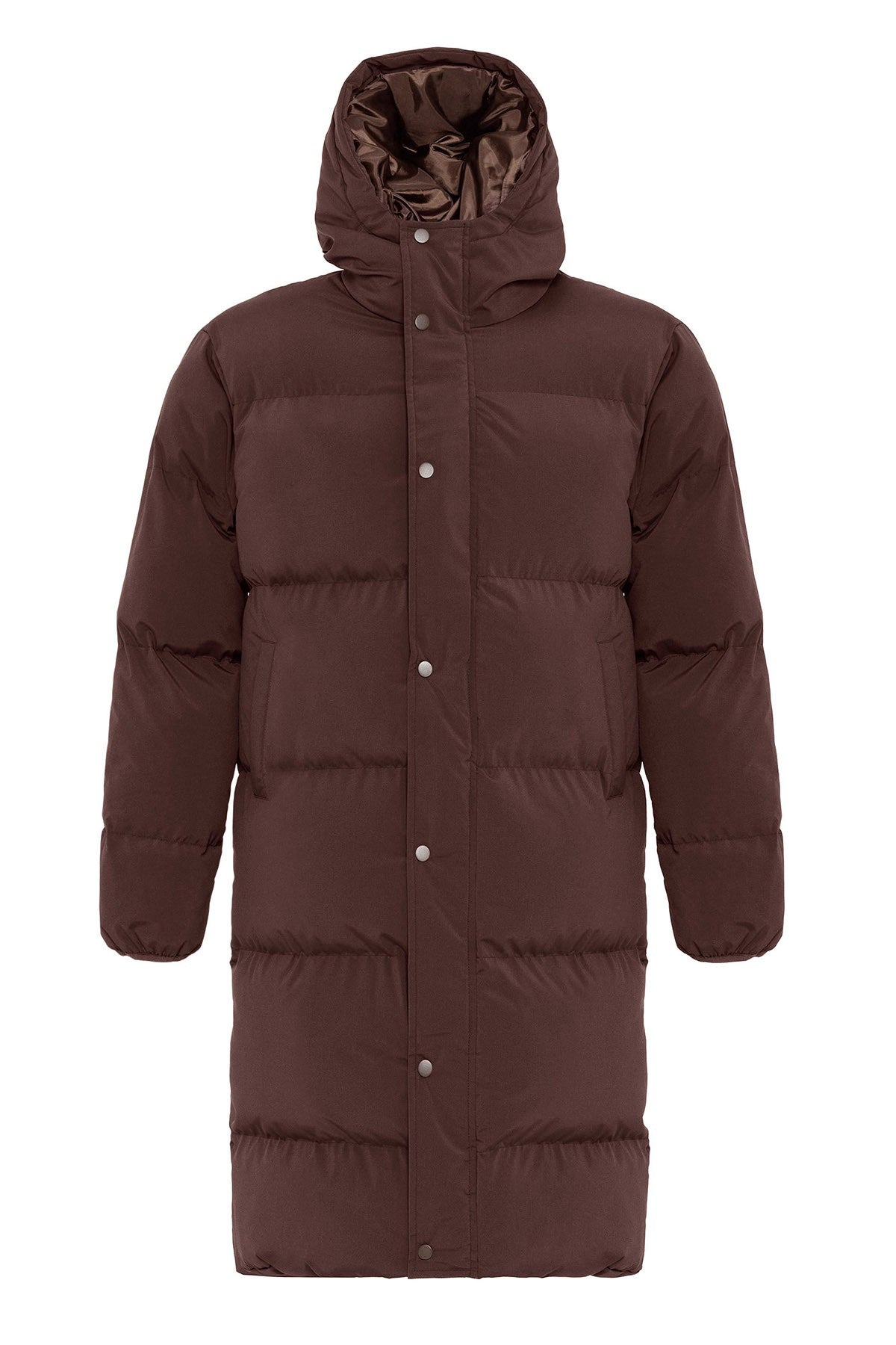 Antioch Long Hooded Puffer Jacket