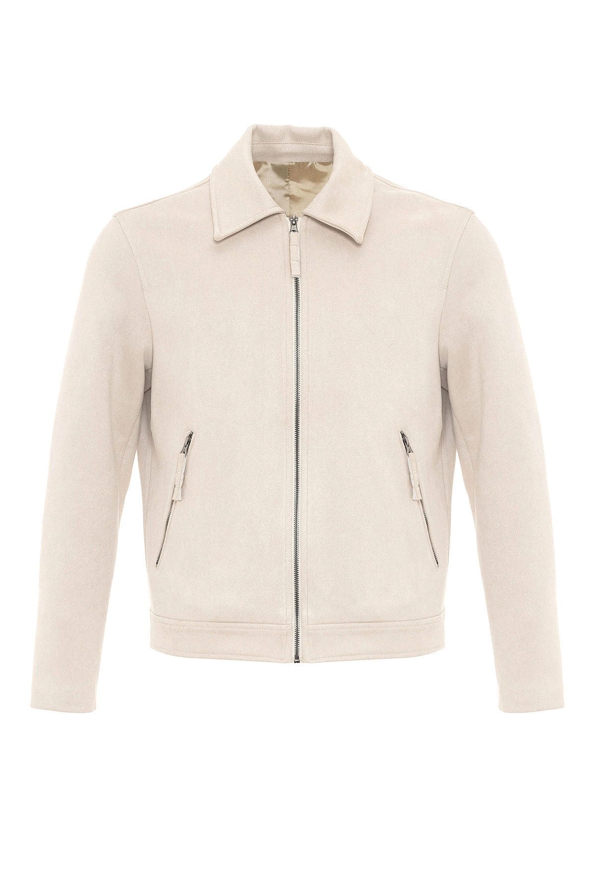 Antioch Zipper Suede Men's Jacket