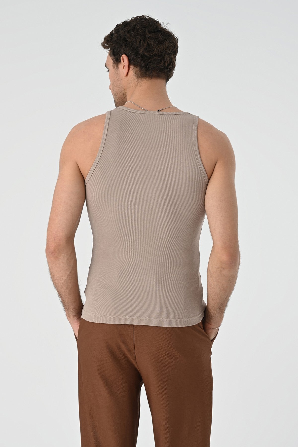 Slim-Fit Men's Tank Top