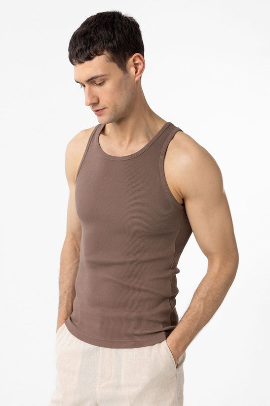 Slim-Fit Men's Tank Top