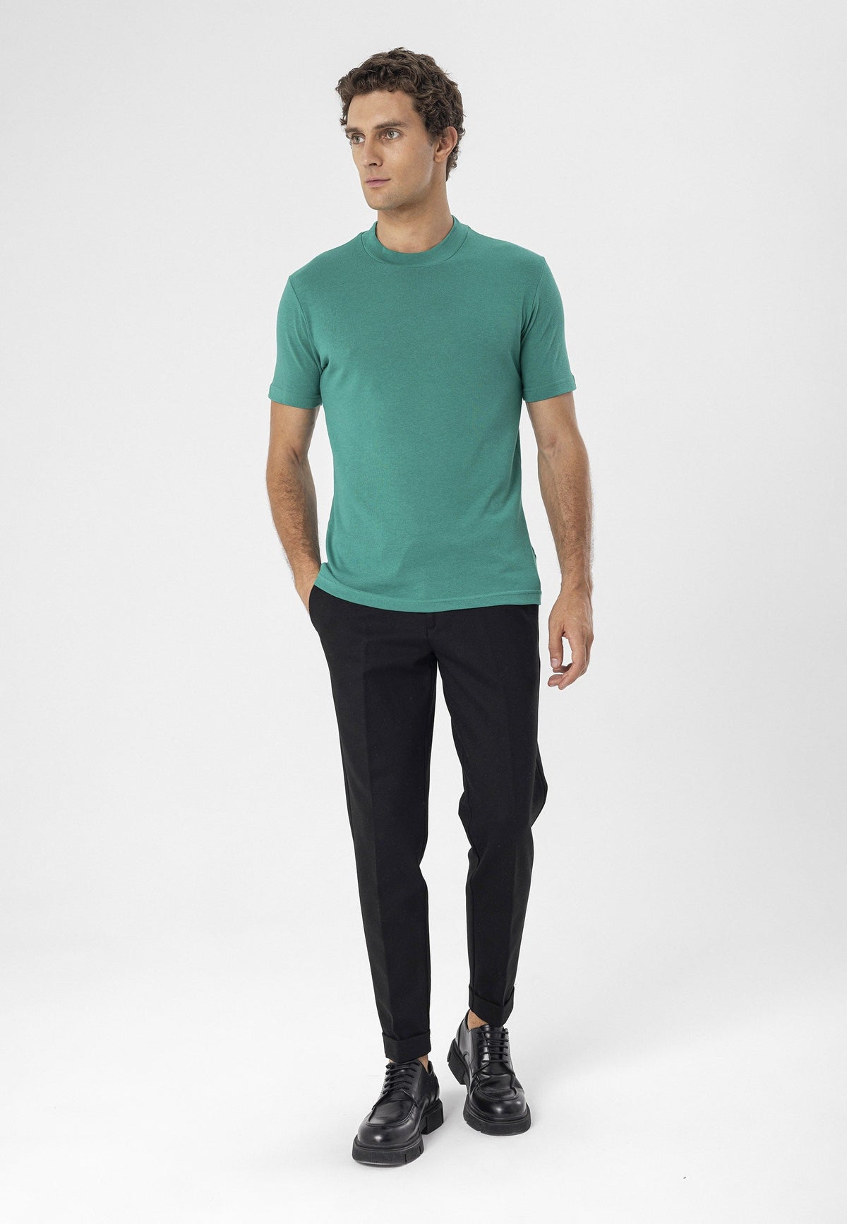 Antioch Cycling Collar Slim-Fit T-Shirt
