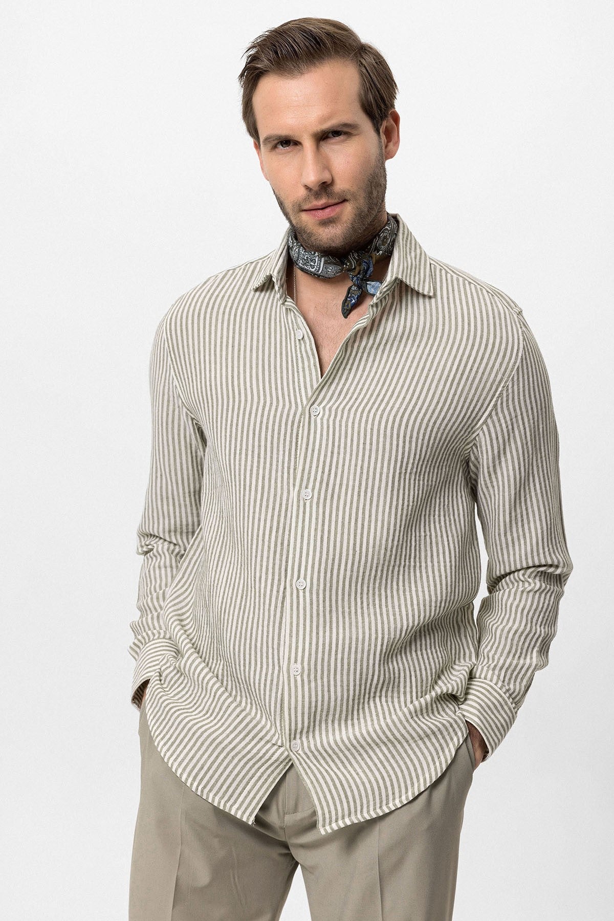 Antioch Striped Men's Shirt