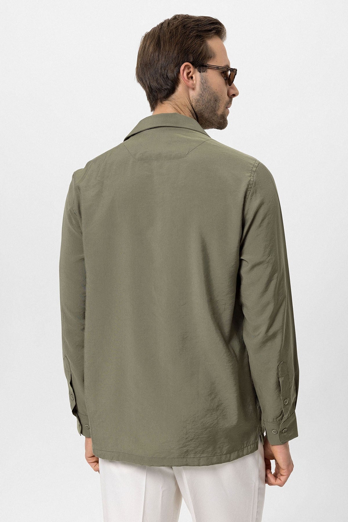 Antioch Apache Collar Long-Sleeve Men's Shirt