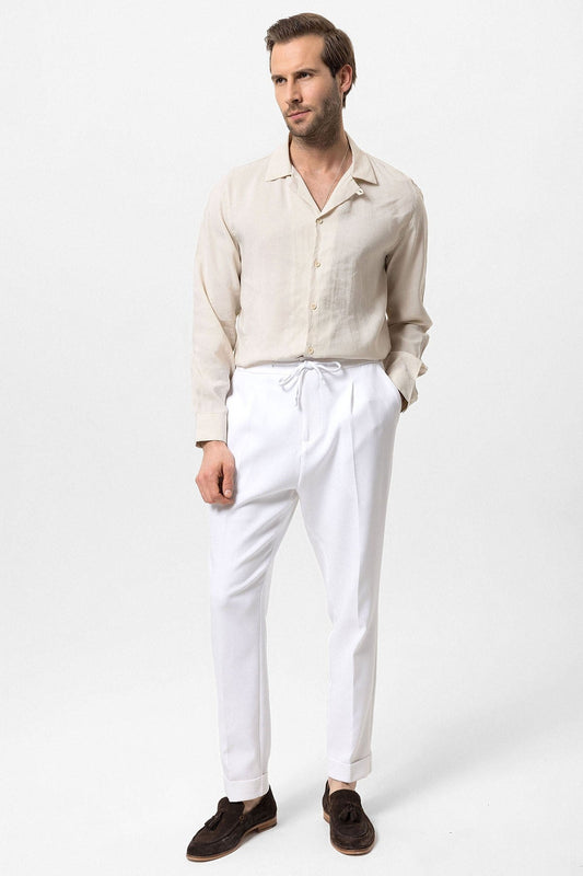 Antioch Apache Collar Long-Sleeve Men's Shirt