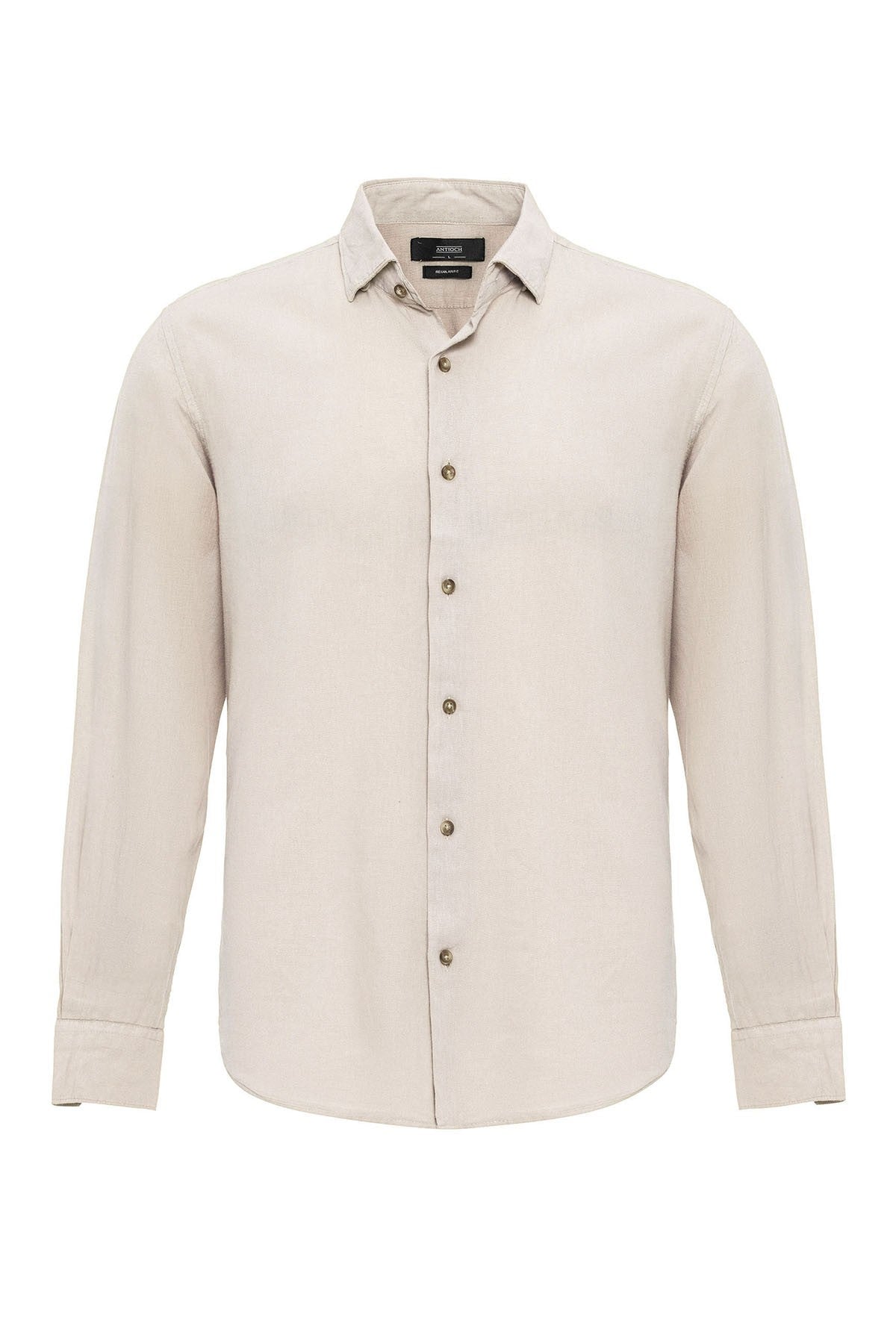 Men's Linen-Blend Shirt