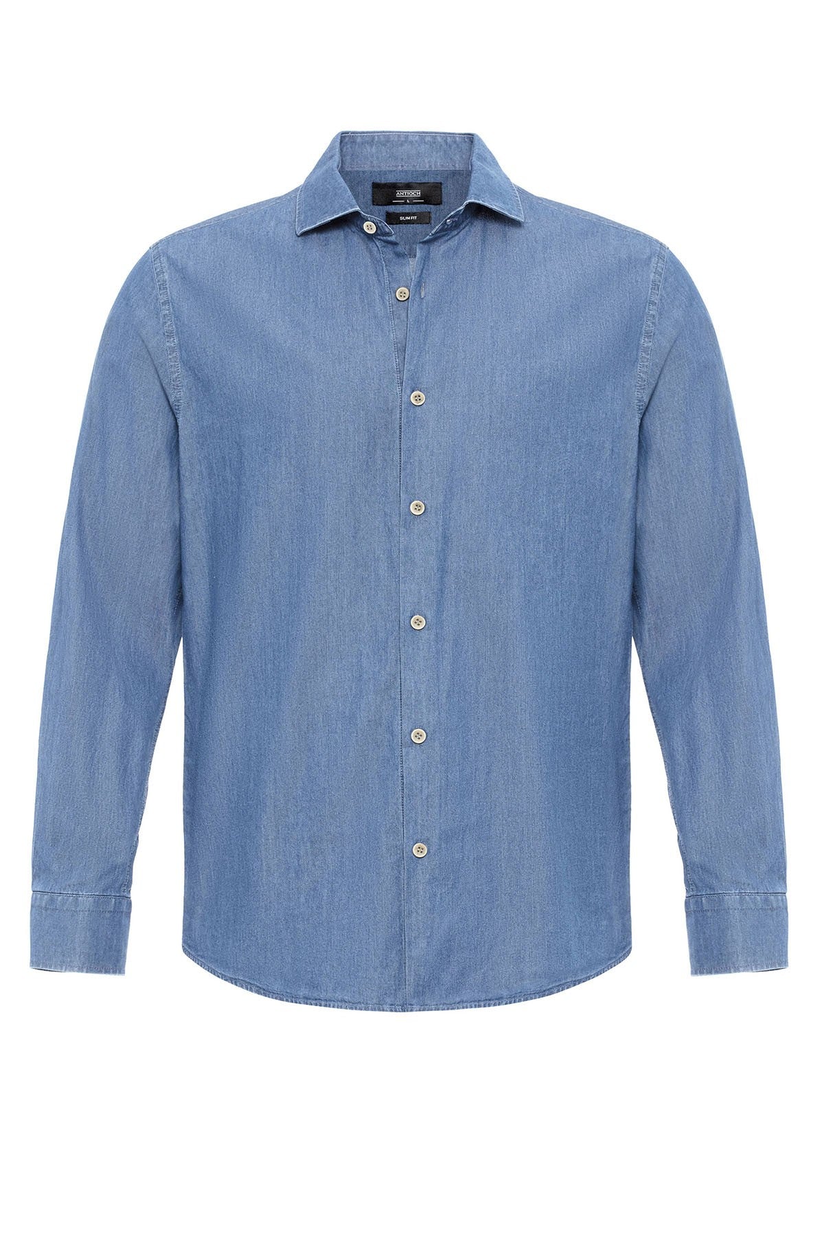 Antioch Men's Long-Sleeve Denim Shirt