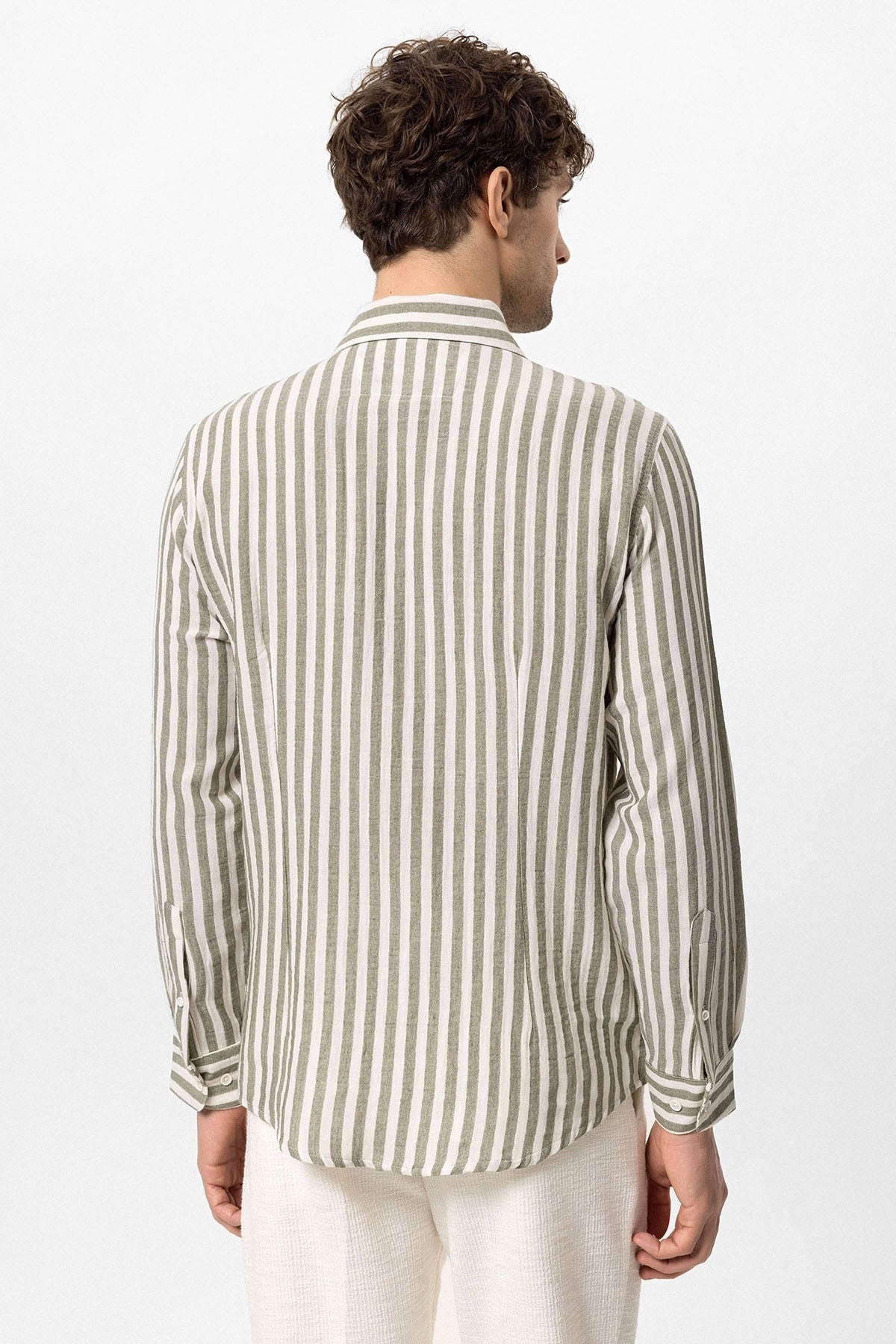 Antioch Contrast-Striped Men's Shirt
