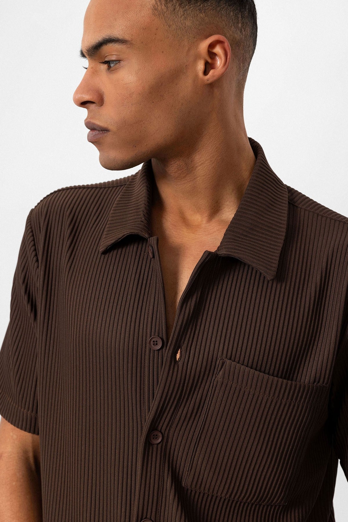 Antioch Ribbed Short-Sleeve Men's Shirt