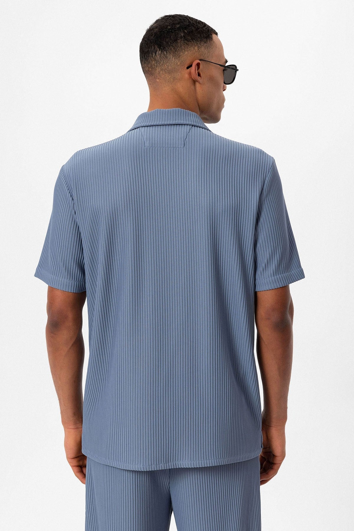 Antioch Ribbed Short-Sleeve Men's Shirt