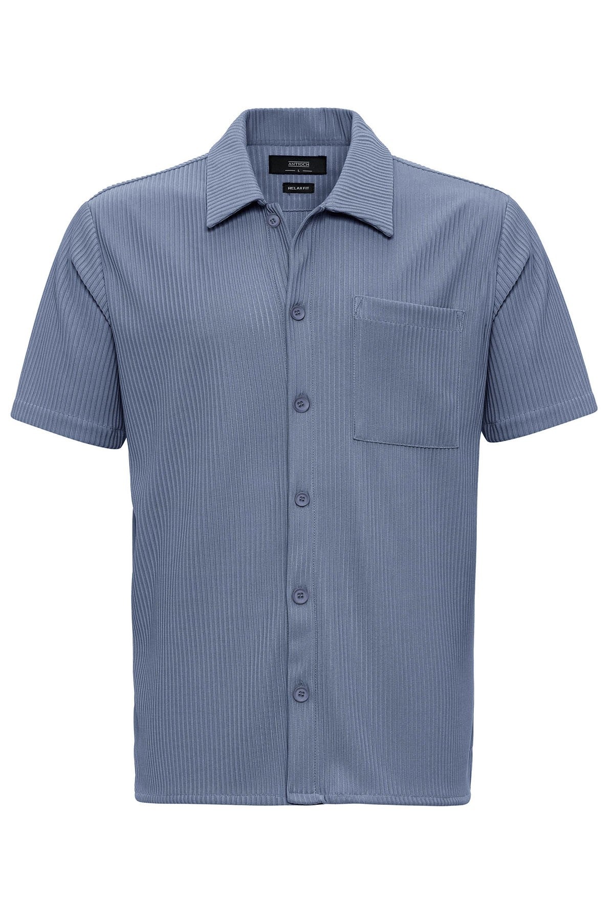 Antioch Ribbed Short-Sleeve Men's Shirt