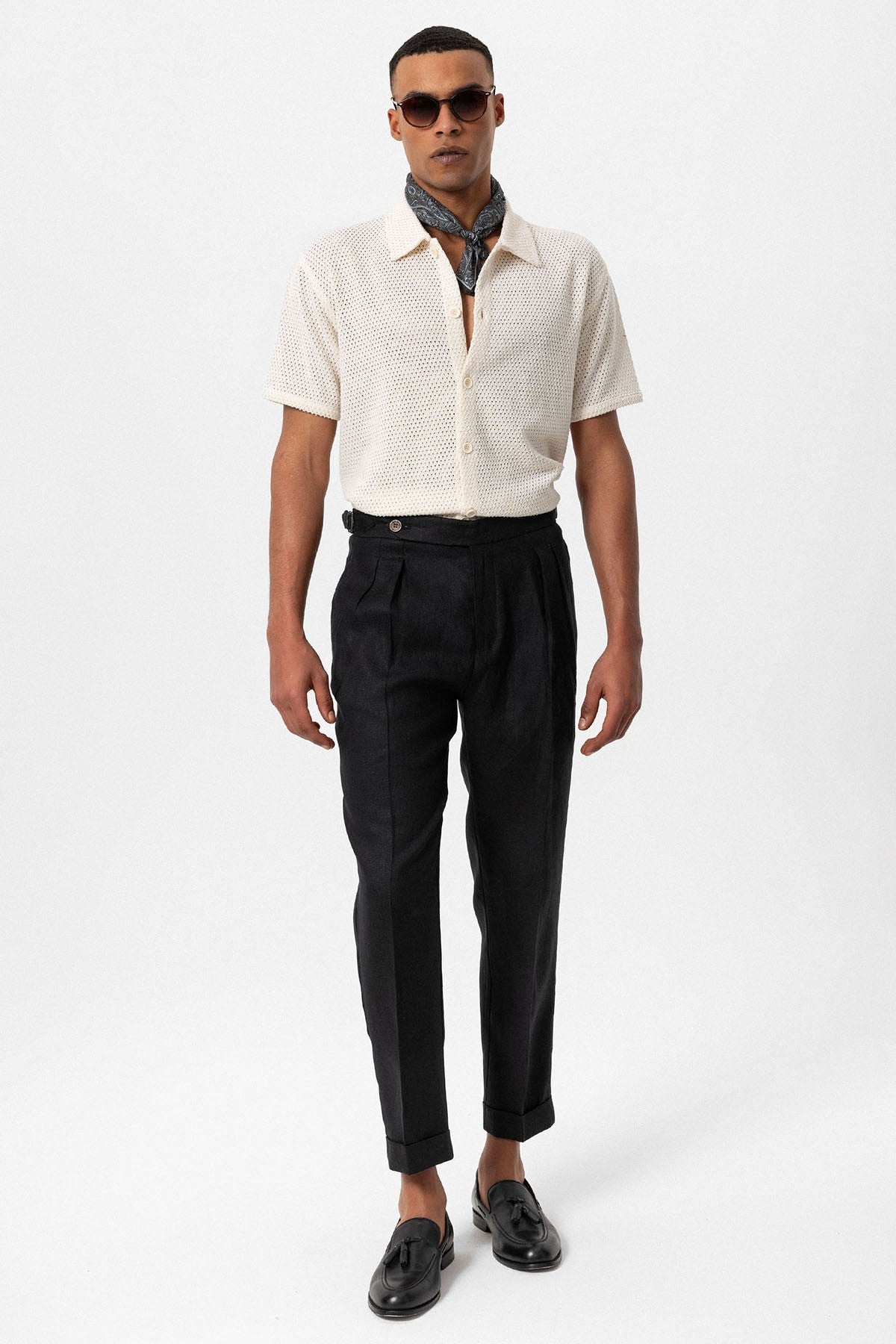 Antioch Textured Short-Sleeve Men's Shirt