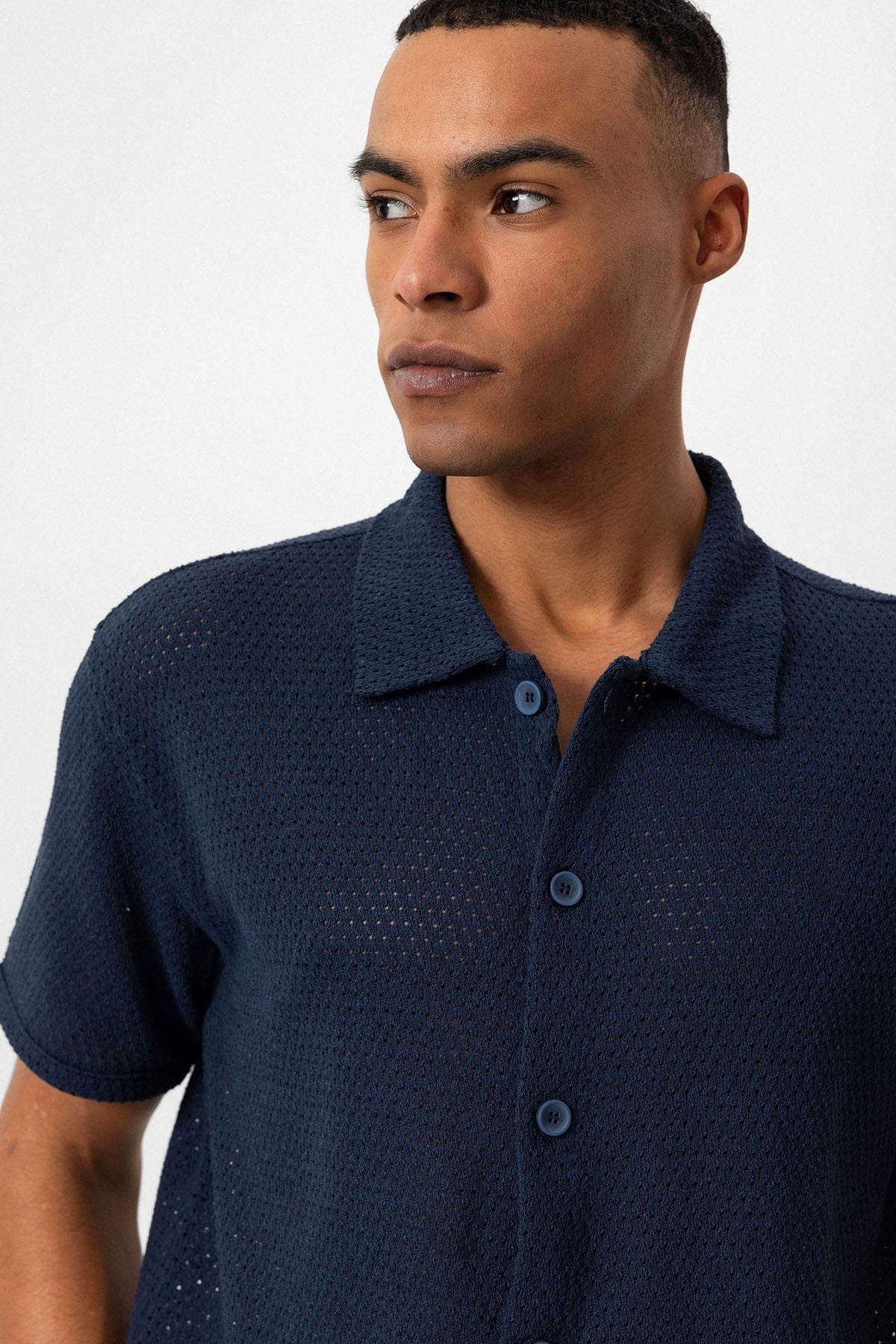 Antioch Textured Short-Sleeve Men's Shirt