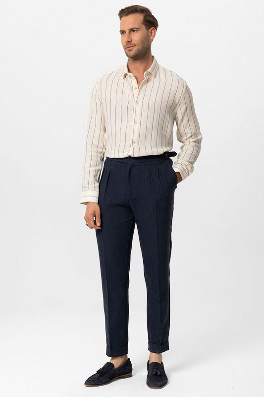 Antioch Slim-Fit Striped Men's Shirt