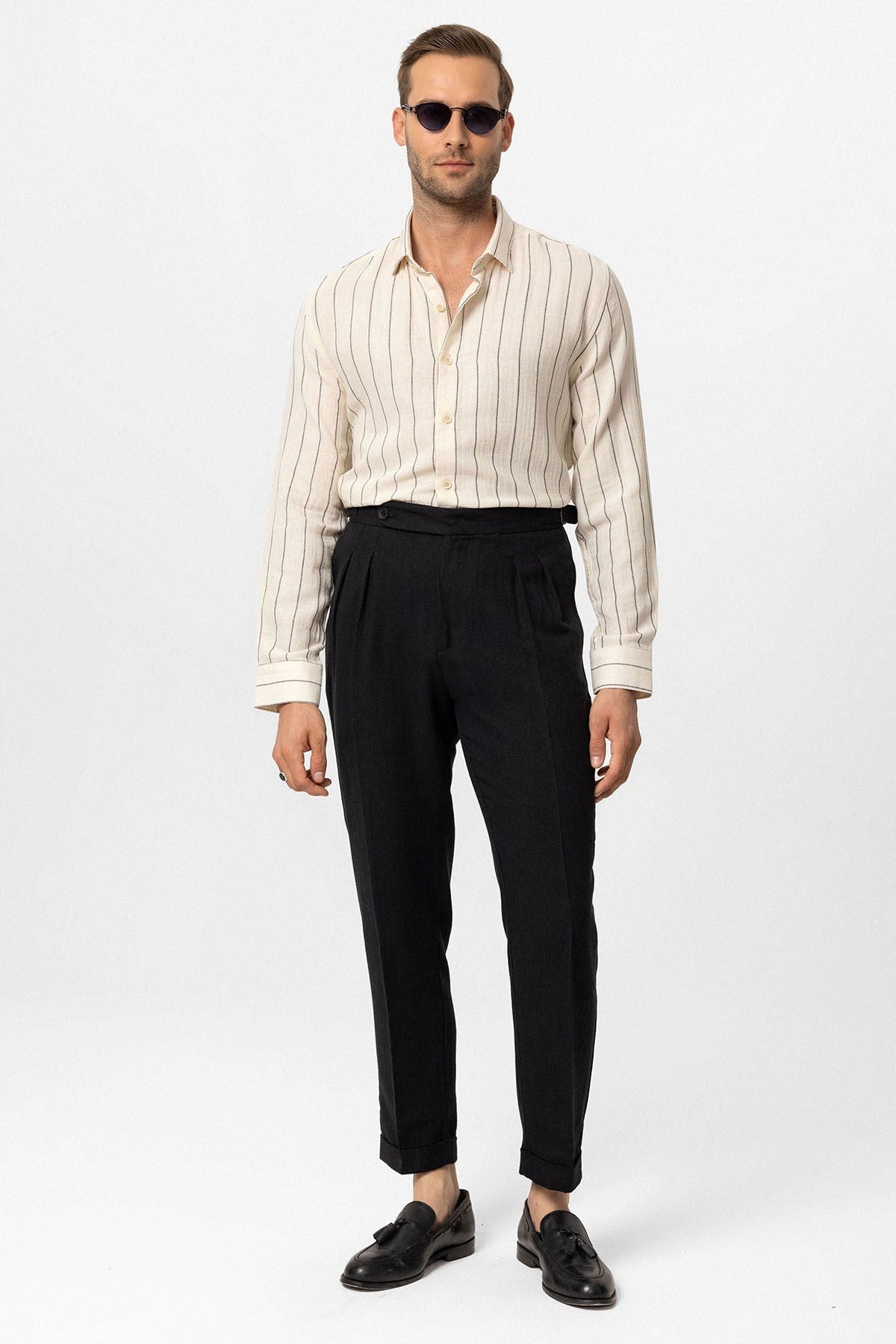 Antioch Slim-Fit Striped Men's Shirt