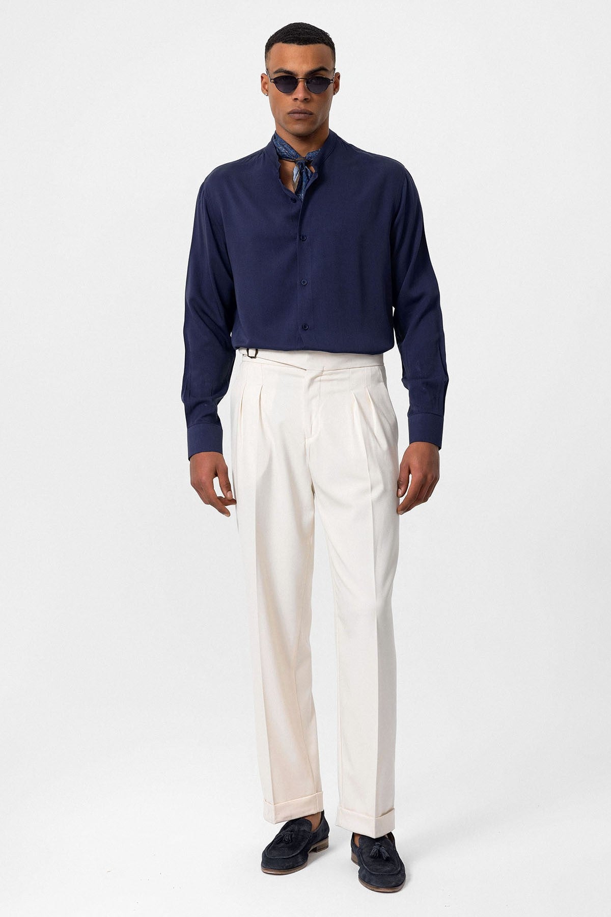 Antioch Hakim Yaka Regular-Fit Men's Shirt