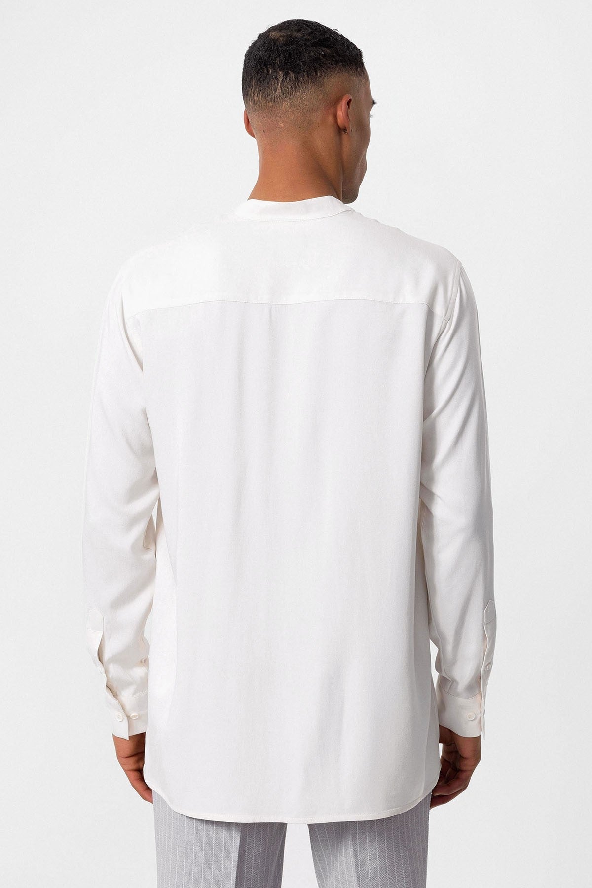 Antioch Hakim Yaka Regular-Fit Men's Shirt