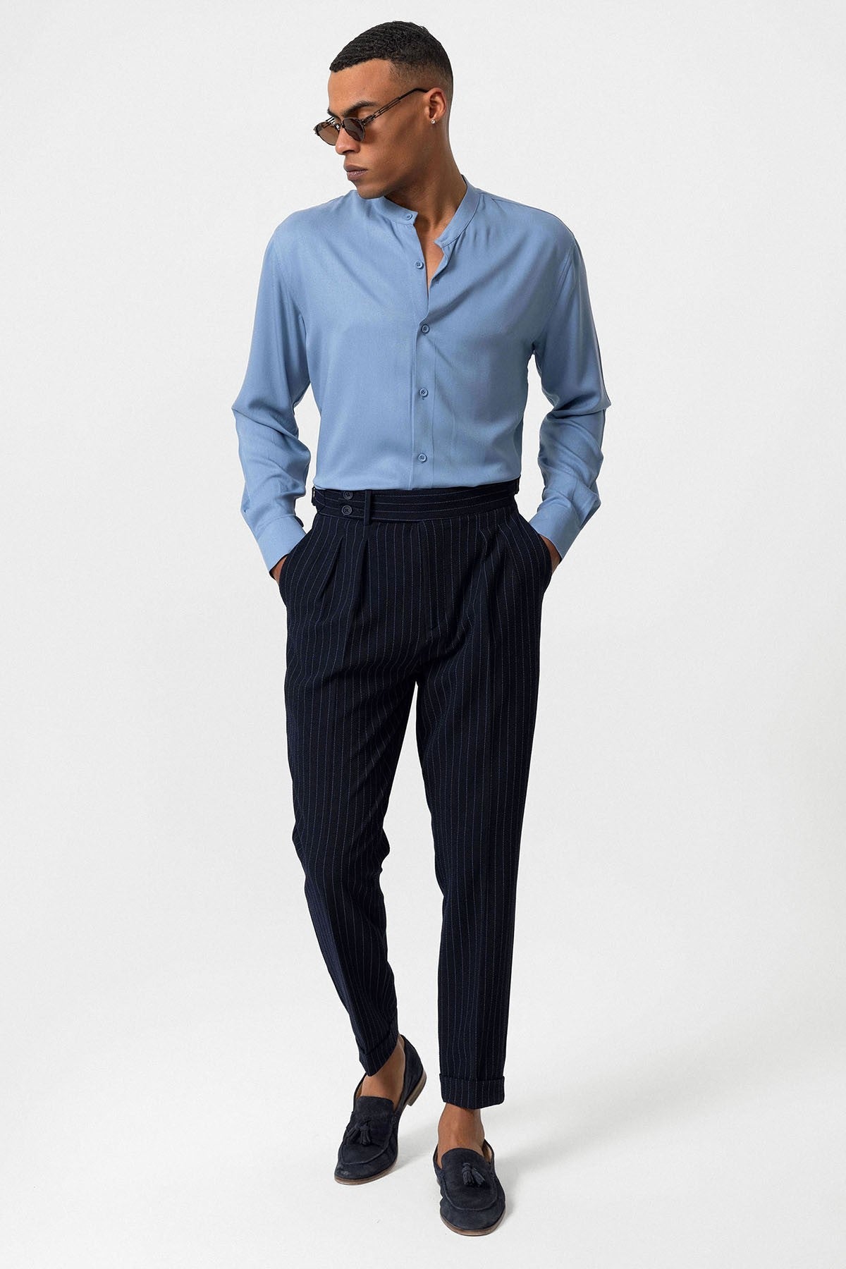 Antioch Hakim Yaka Regular-Fit Men's Shirt