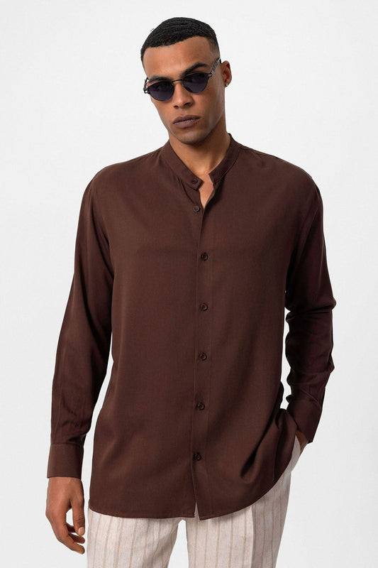 Antioch Hakim Yaka Regular-Fit Men's Shirt