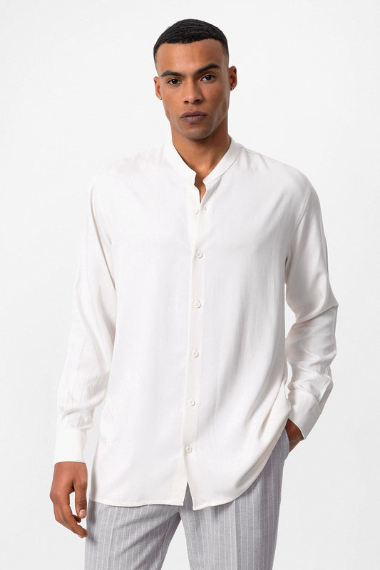 Antioch Hakim Yaka Regular-Fit Men's Shirt