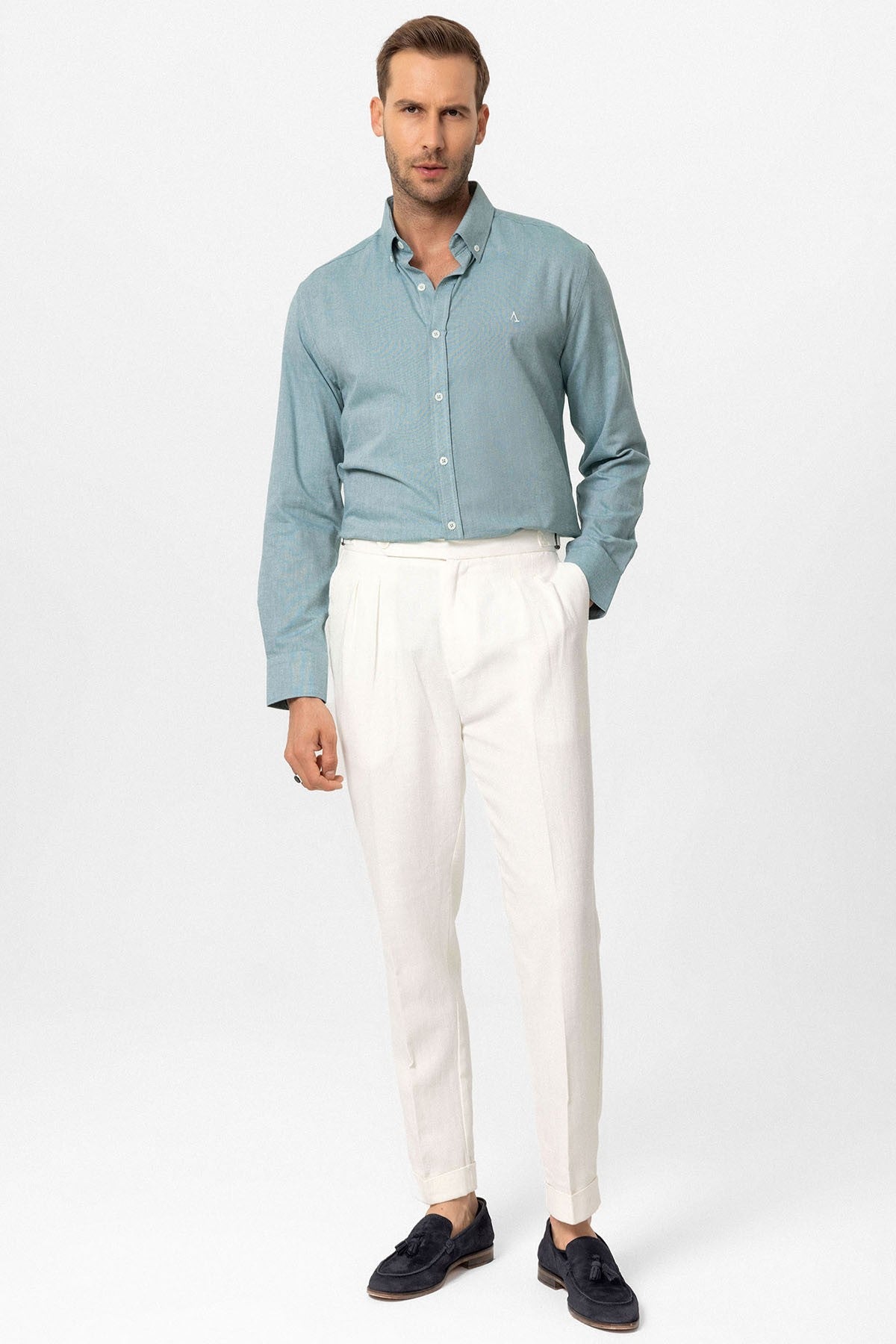 Antioch Button-Down Slim-Fit Men's Shirt