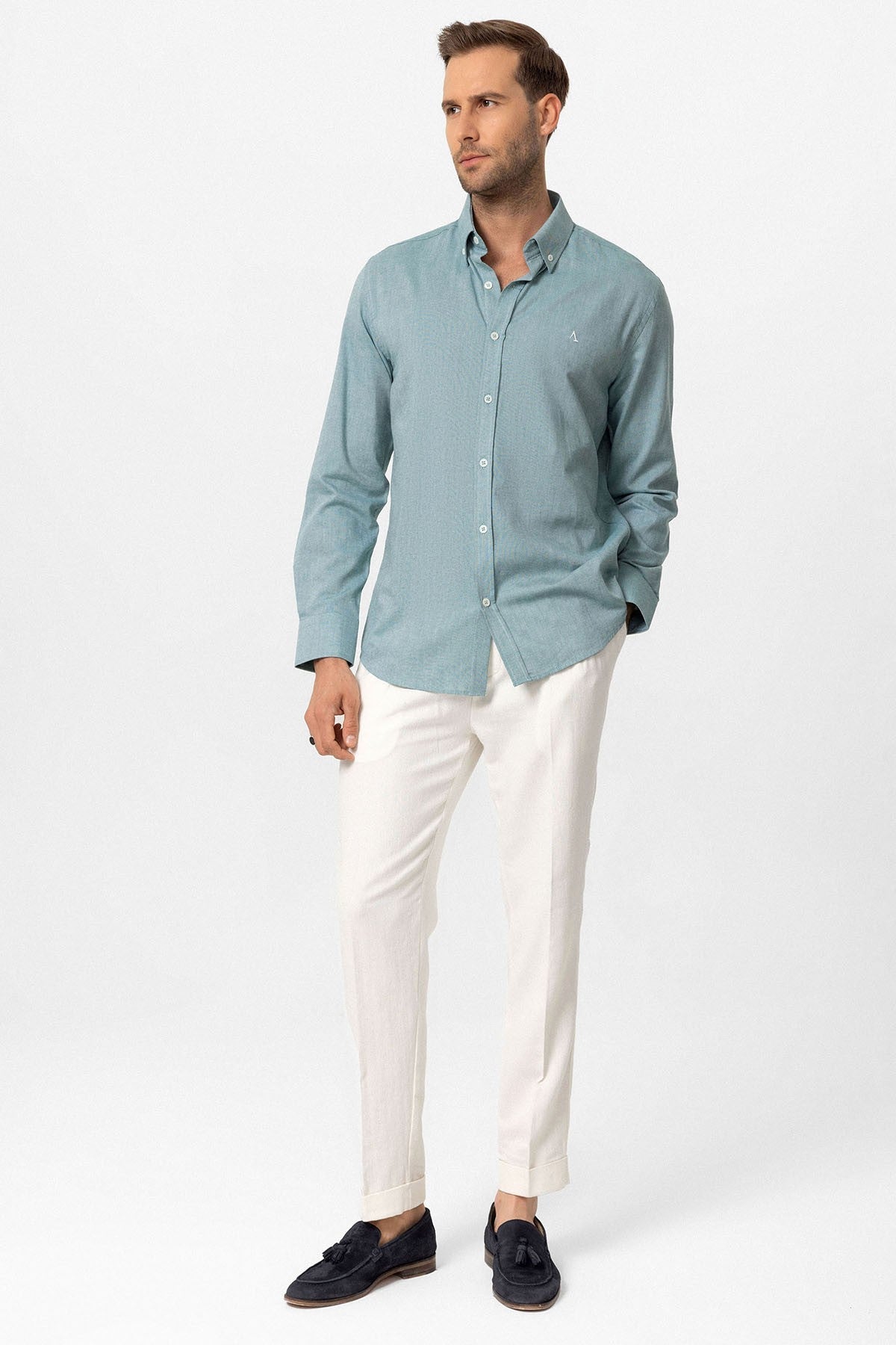 Antioch Button-Down Slim-Fit Men's Shirt
