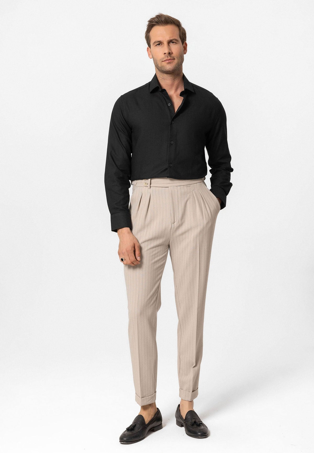 Antioch Long-Sleeve Slim-Fit Men's Shirt