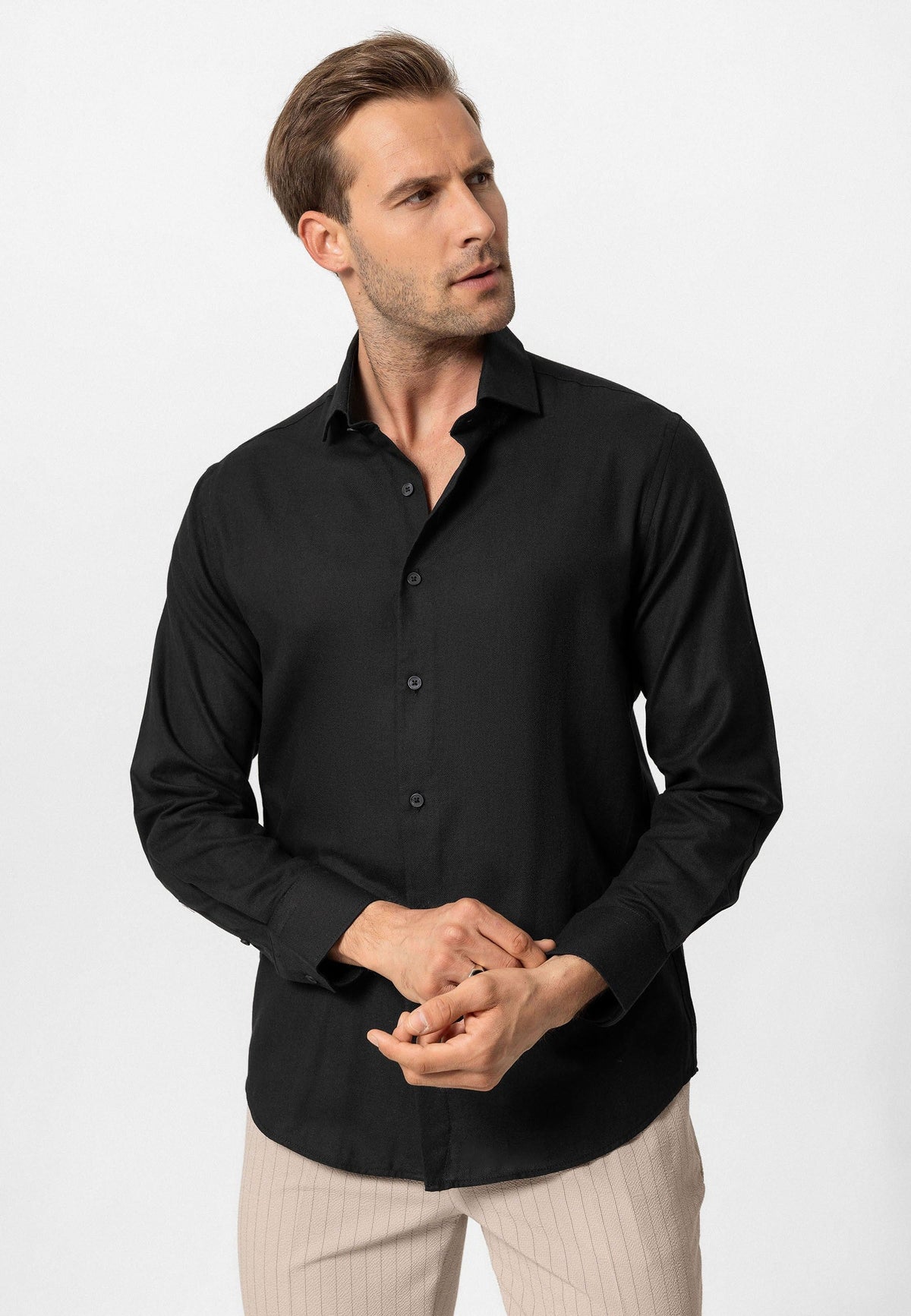 Antioch Long-Sleeve Slim-Fit Men's Shirt