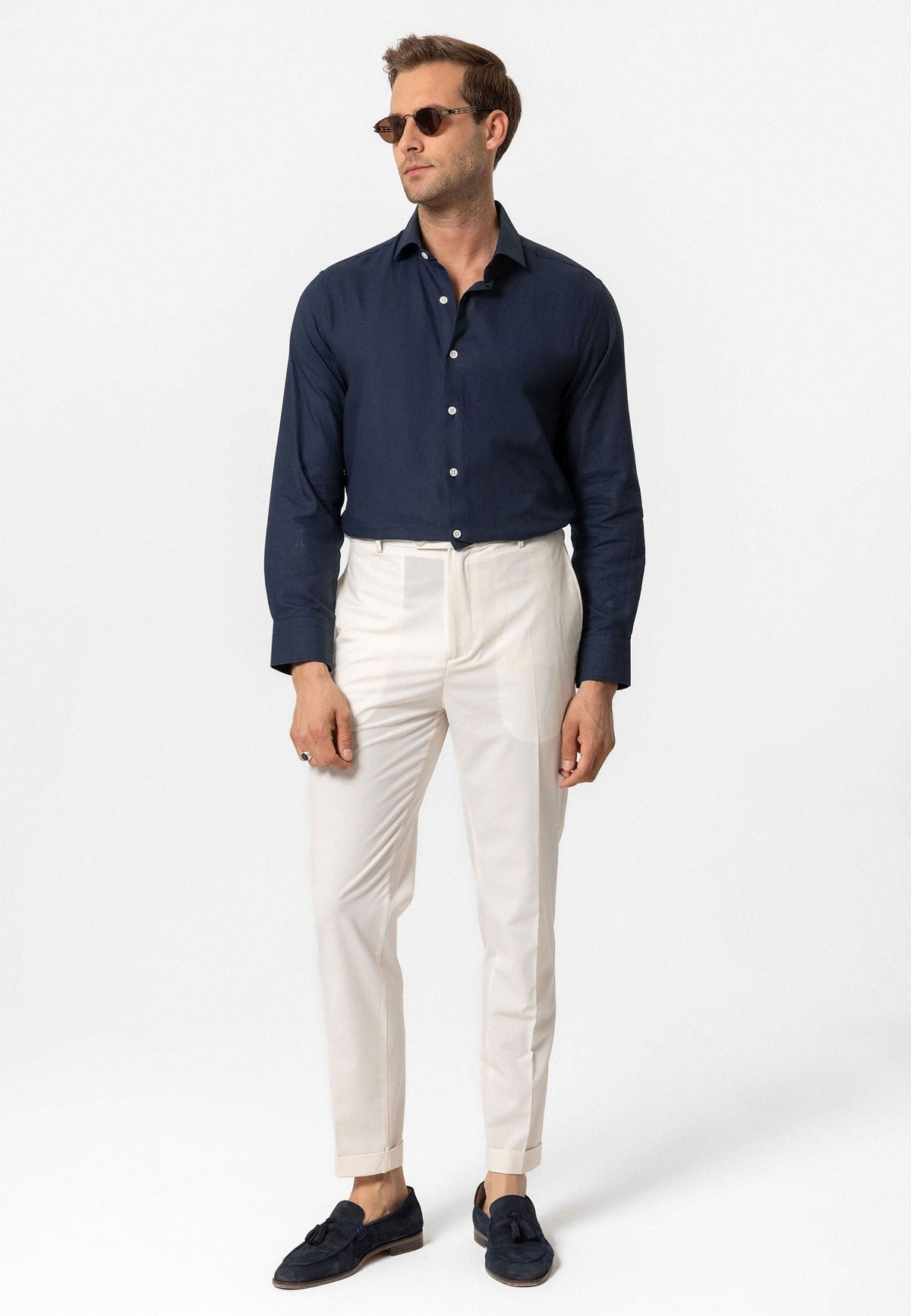 Antioch Long-Sleeve Slim-Fit Men's Shirt