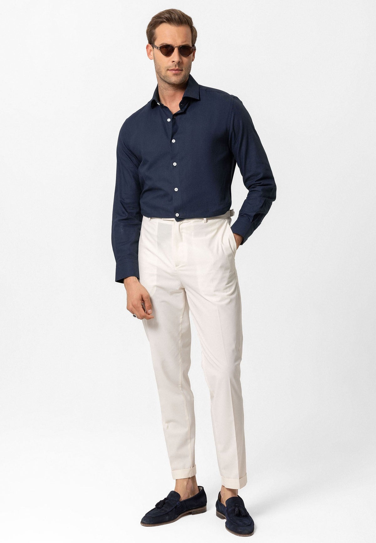 Antioch Long-Sleeve Slim-Fit Men's Shirt