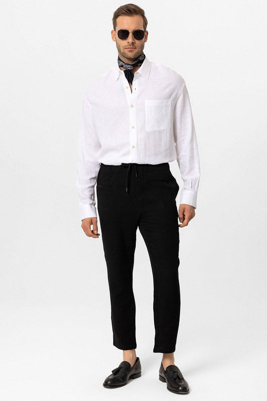 Antioch Oversized Long-Sleeve Men's Shirt