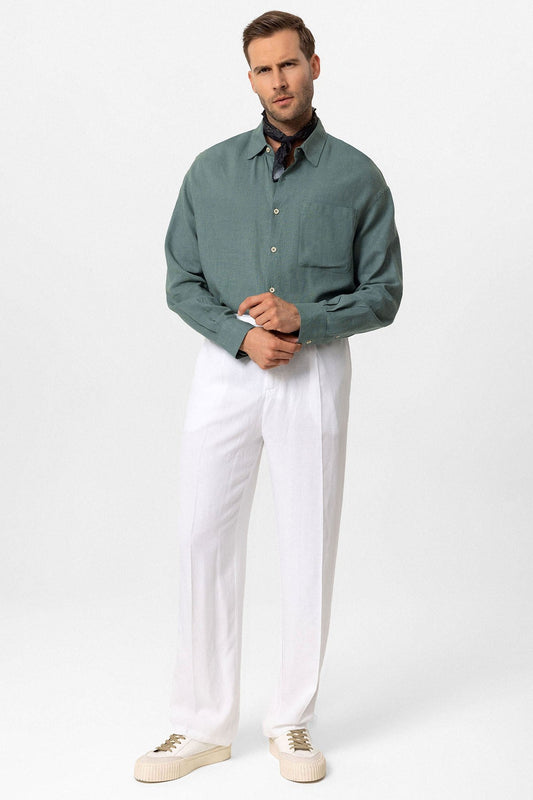 Antioch Oversized Long-Sleeve Men's Shirt