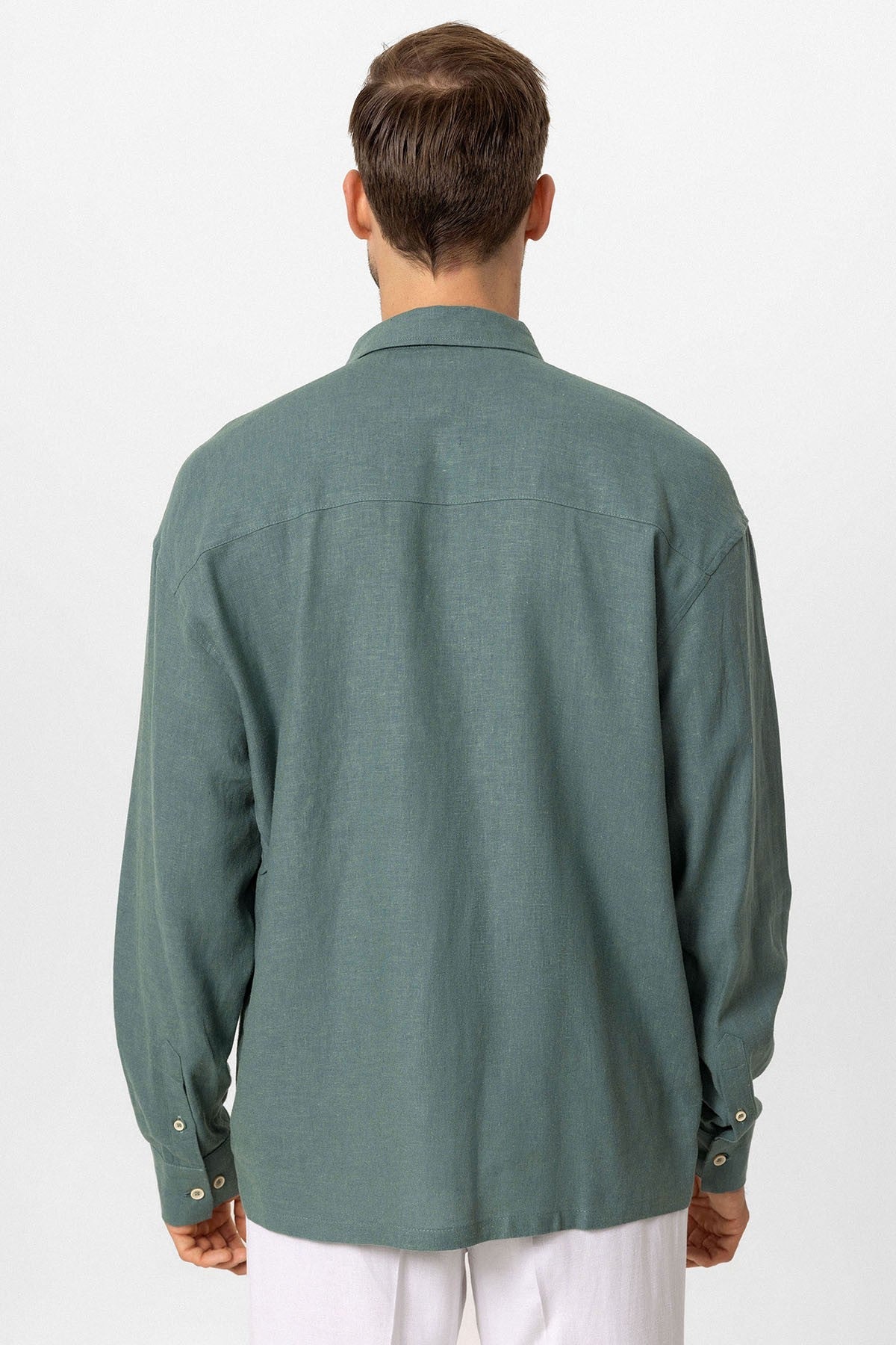 Antioch Oversized Long-Sleeve Men's Shirt
