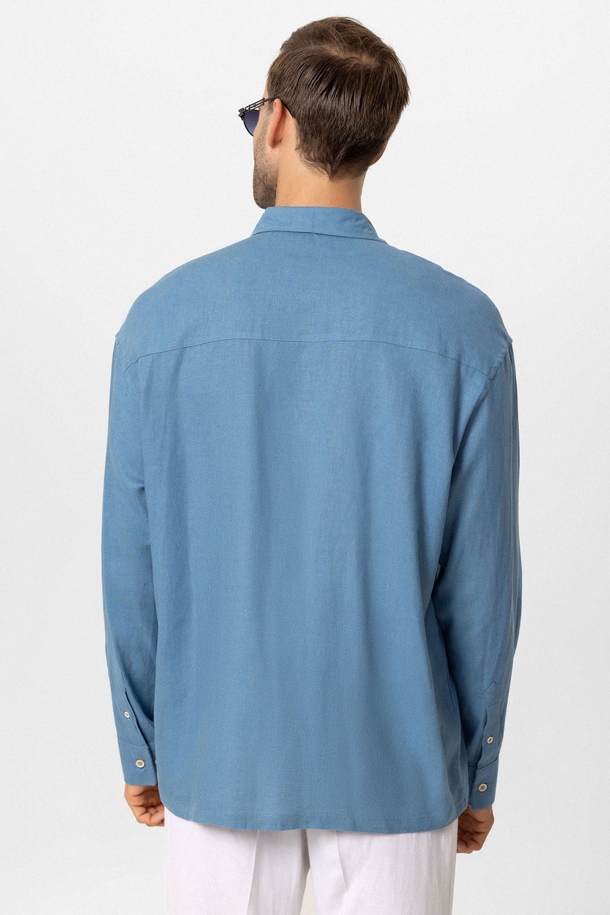 Antioch Oversized Long-Sleeve Men's Shirt