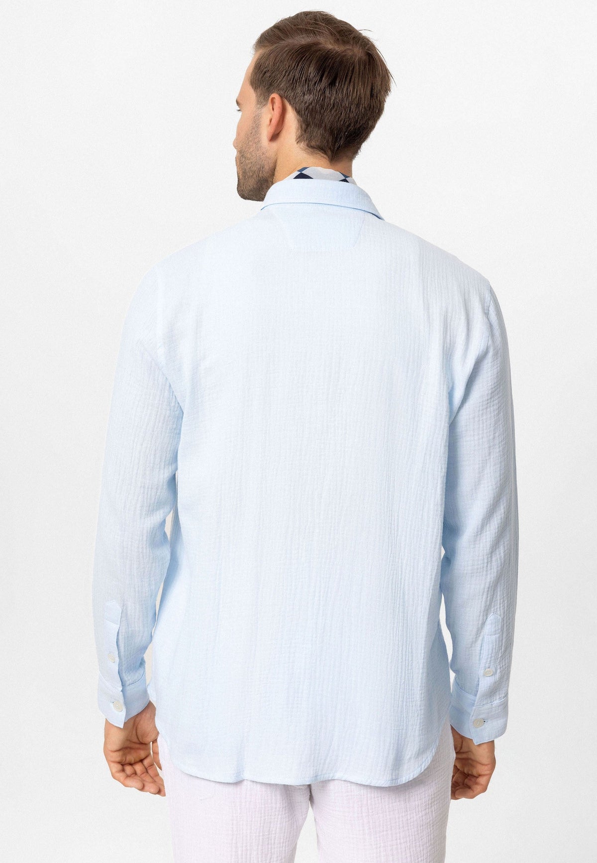 Antioch Muslin Long-Sleeved Men's Shirt