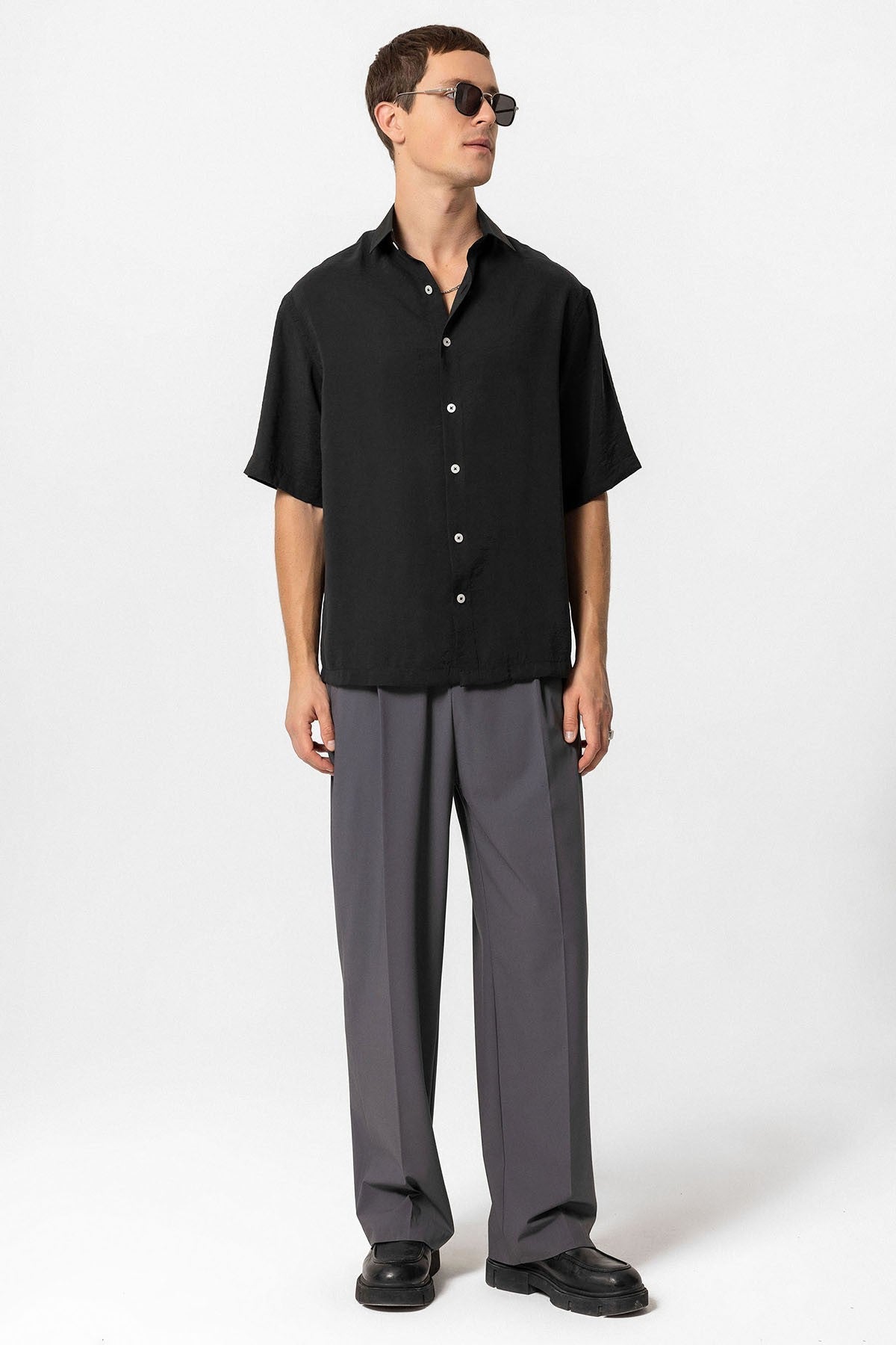 Antioch Short-Sleeve Oversized Men's Shirt