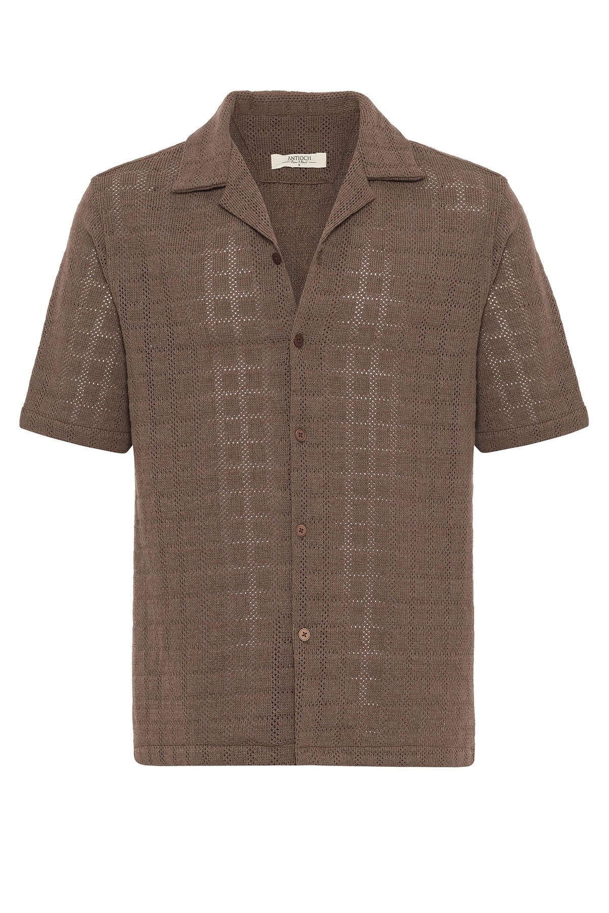 Antioch Apache Collar Square-Knit Men's Shirt