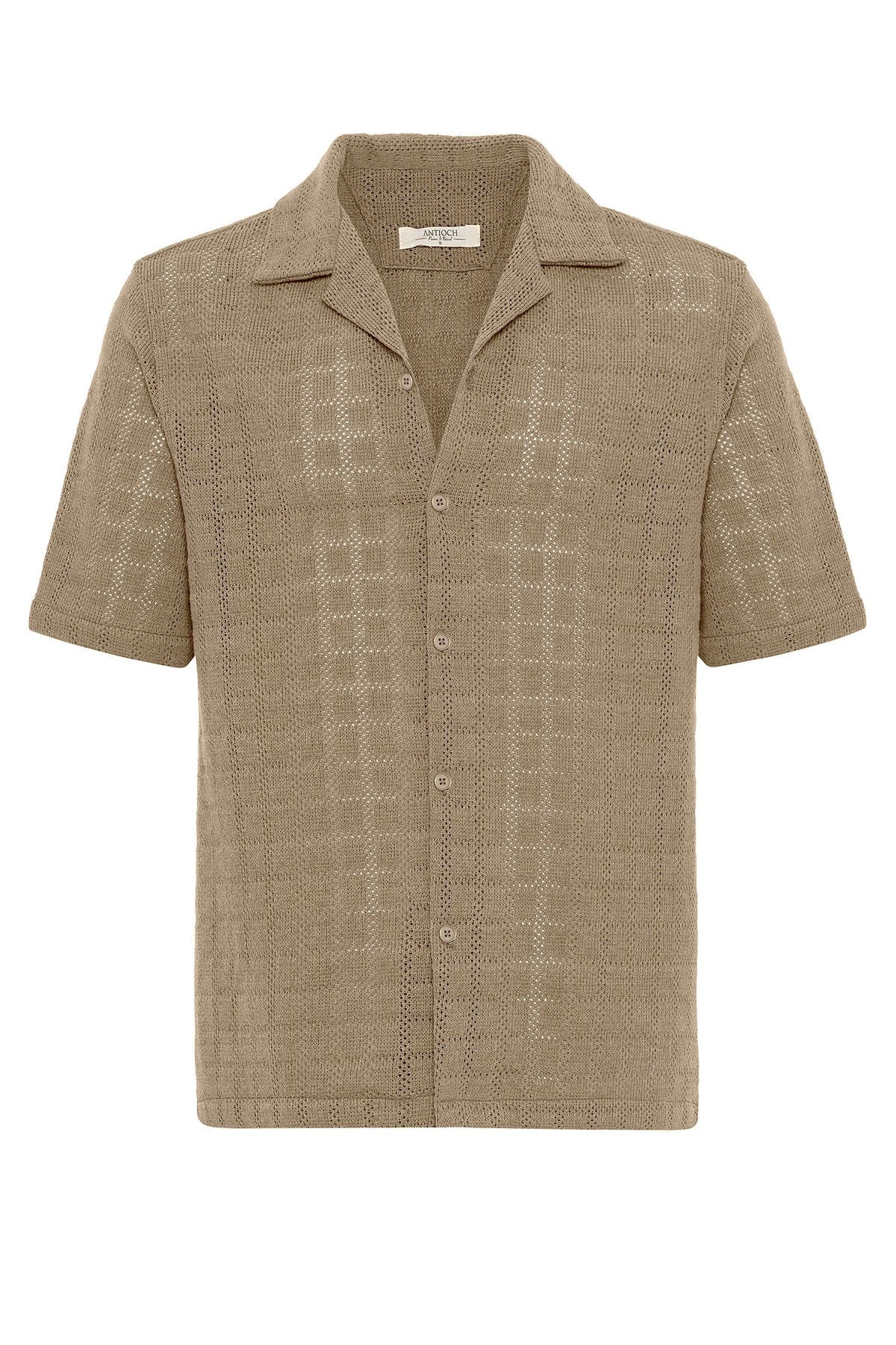 Antioch Apache Collar Square-Knit Men's Shirt