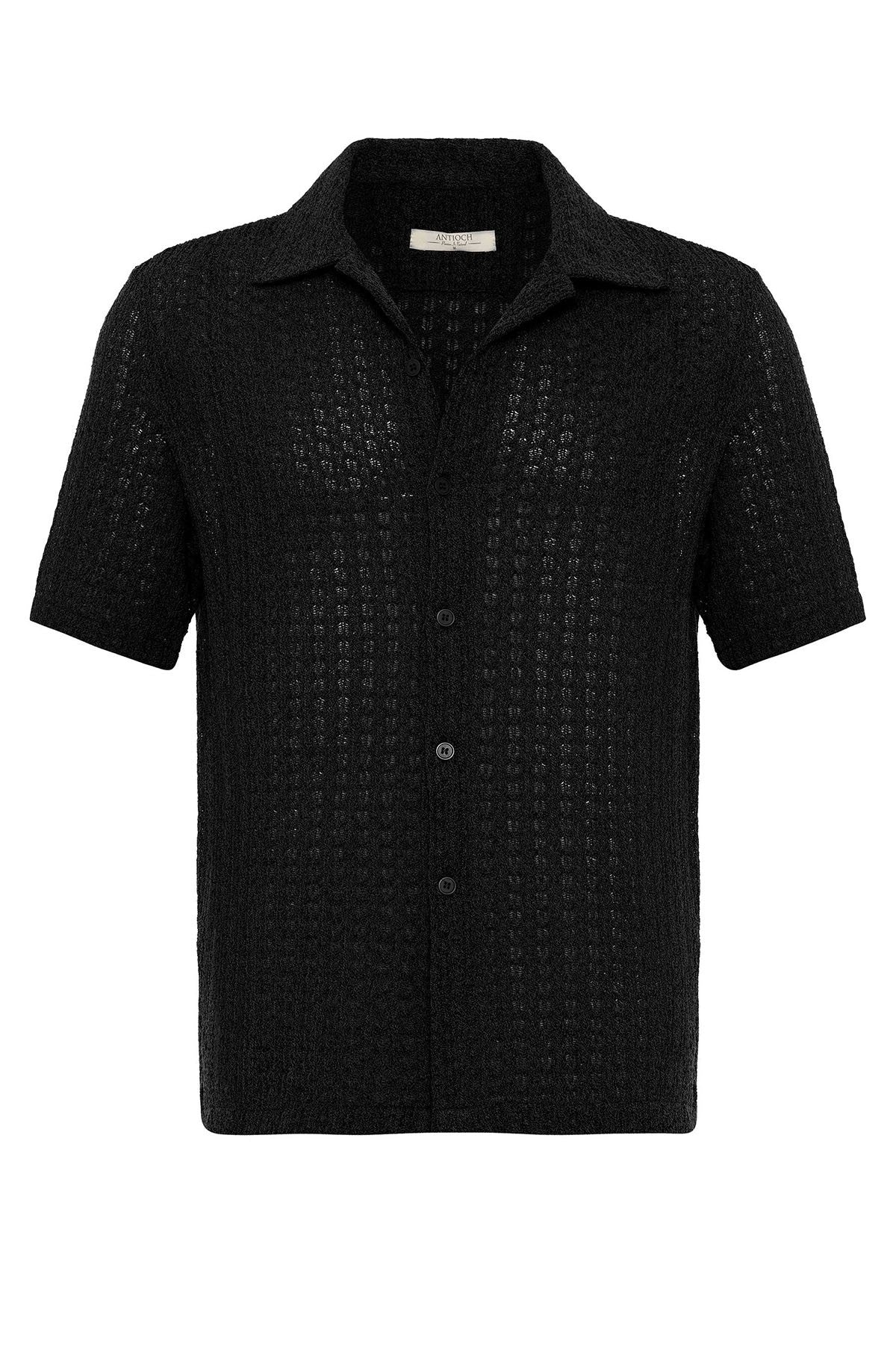 Antioch Textured Crochet Men's Shirt