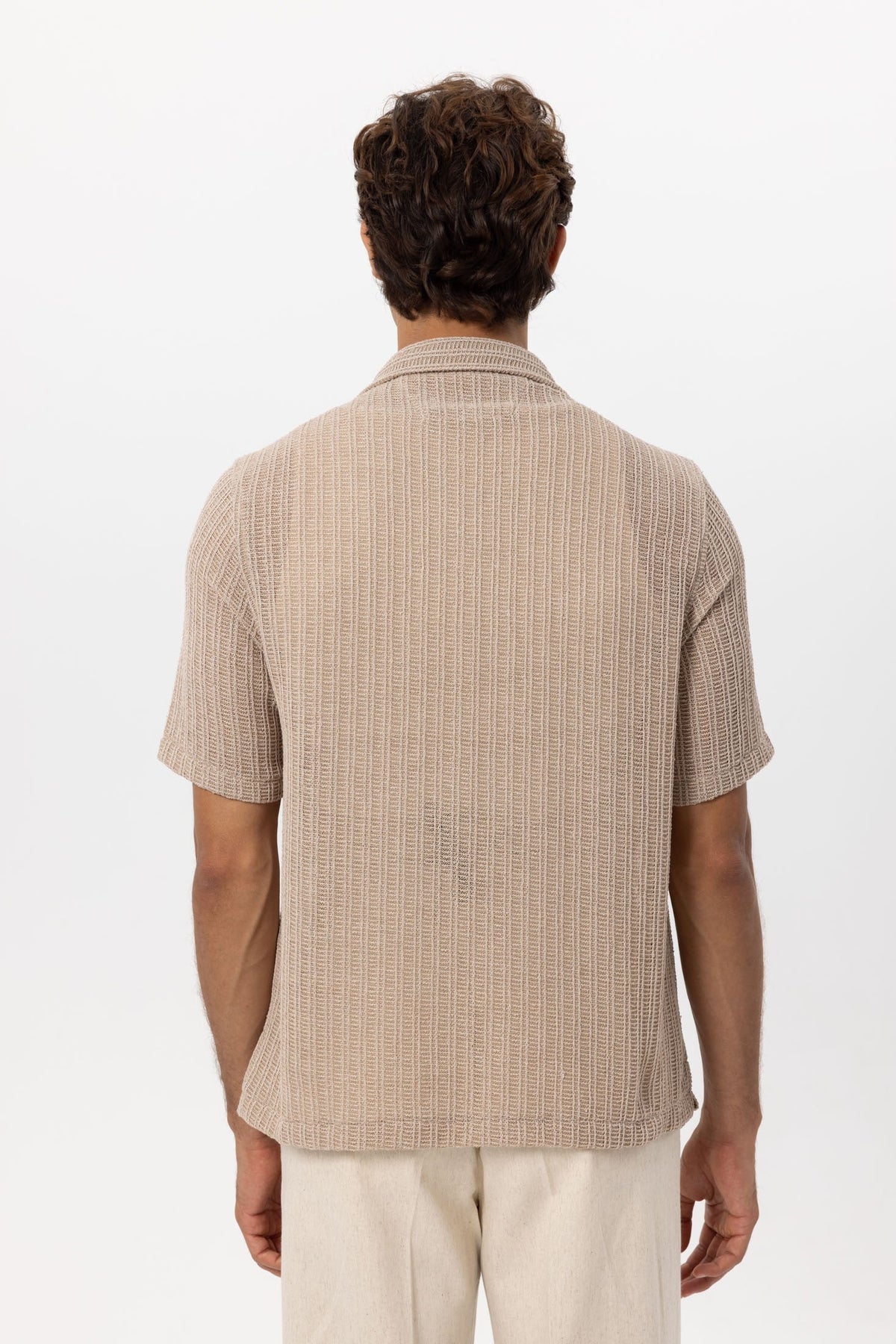 Antioch Textured Crochet Men's Shirt