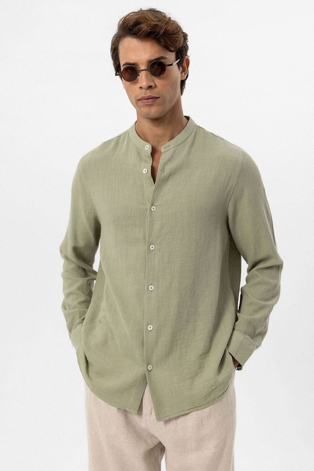 Antioch Collared Woven Men's Shirt