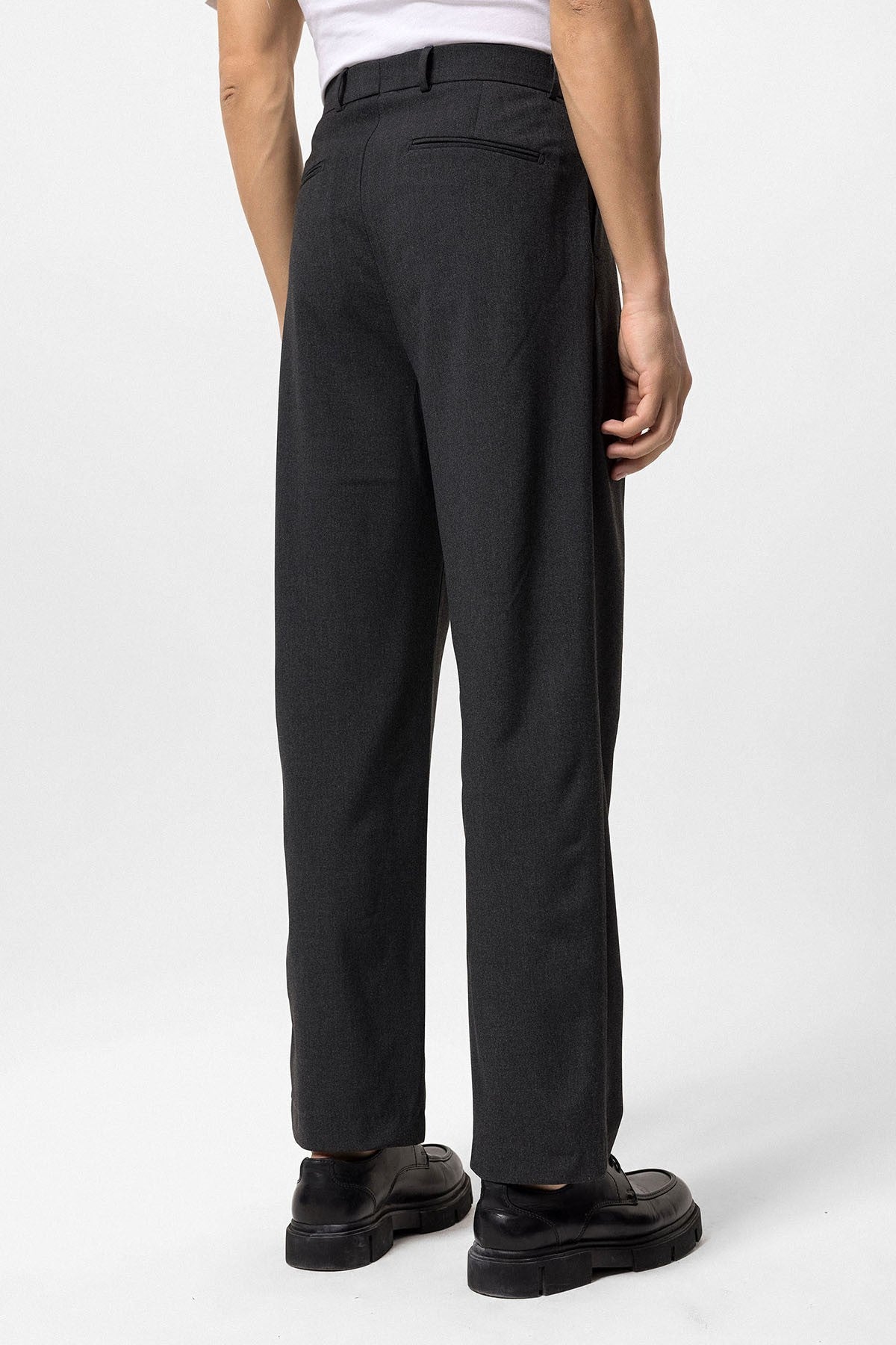 High-Waisted Baggy Men's Pants
