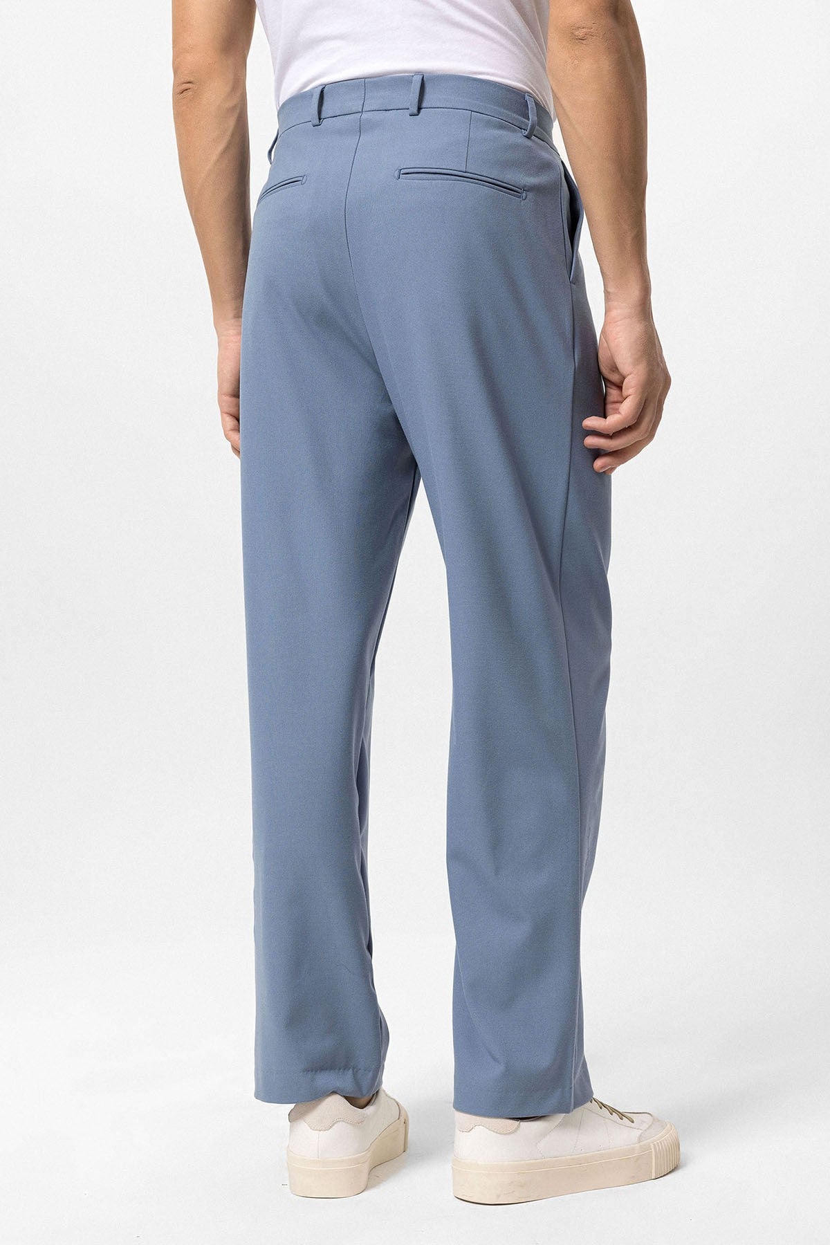 High-Waisted Baggy Men's Pants