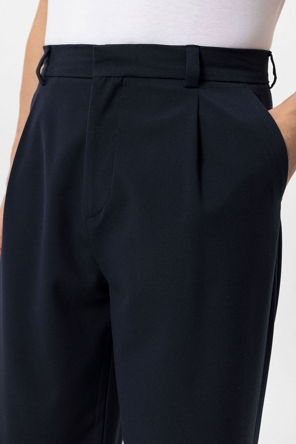 High-Waisted Baggy Men's Pants