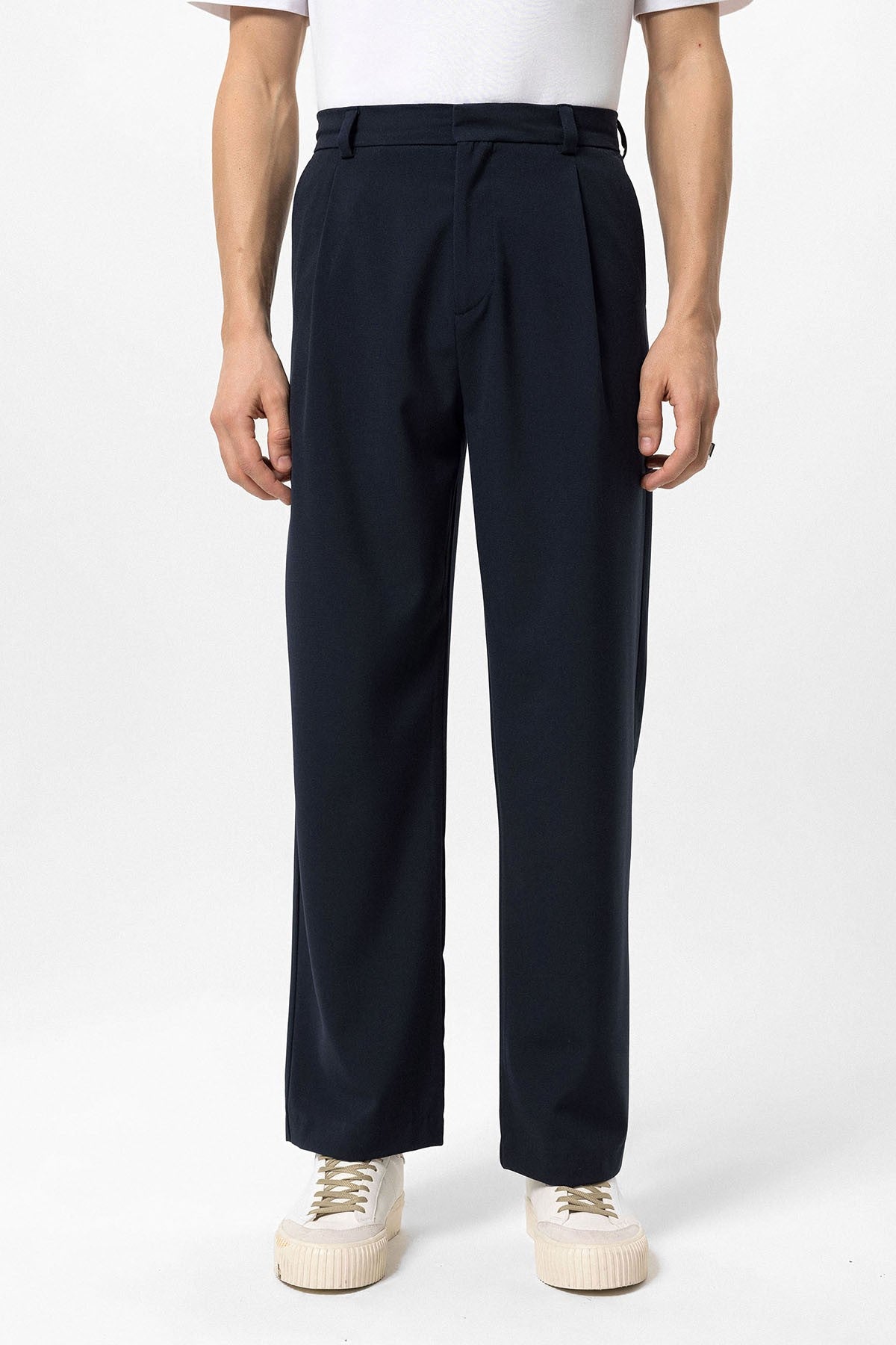 High-Waisted Baggy Men's Pants