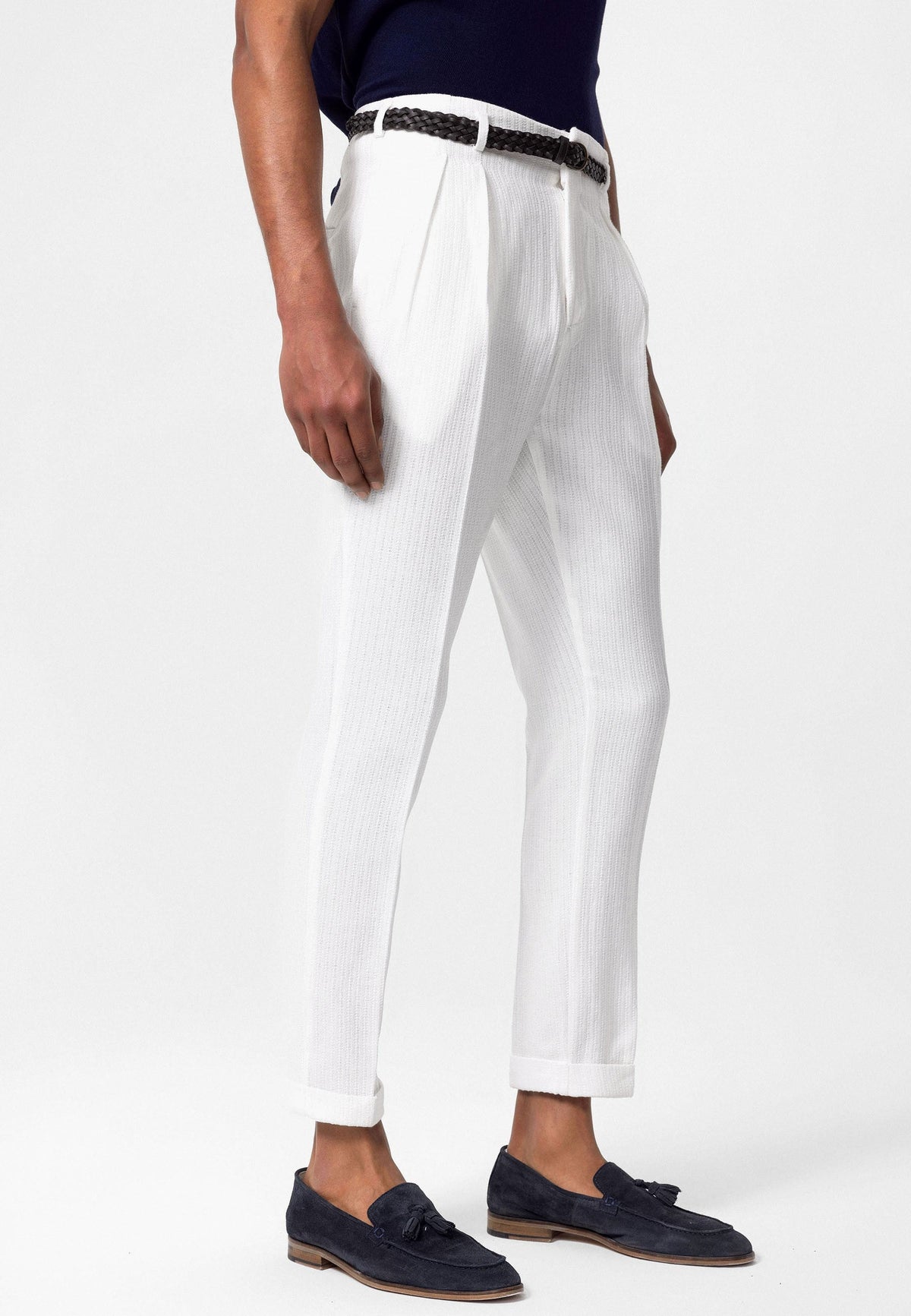 Antioch High-Waisted Pleated Men's Pants