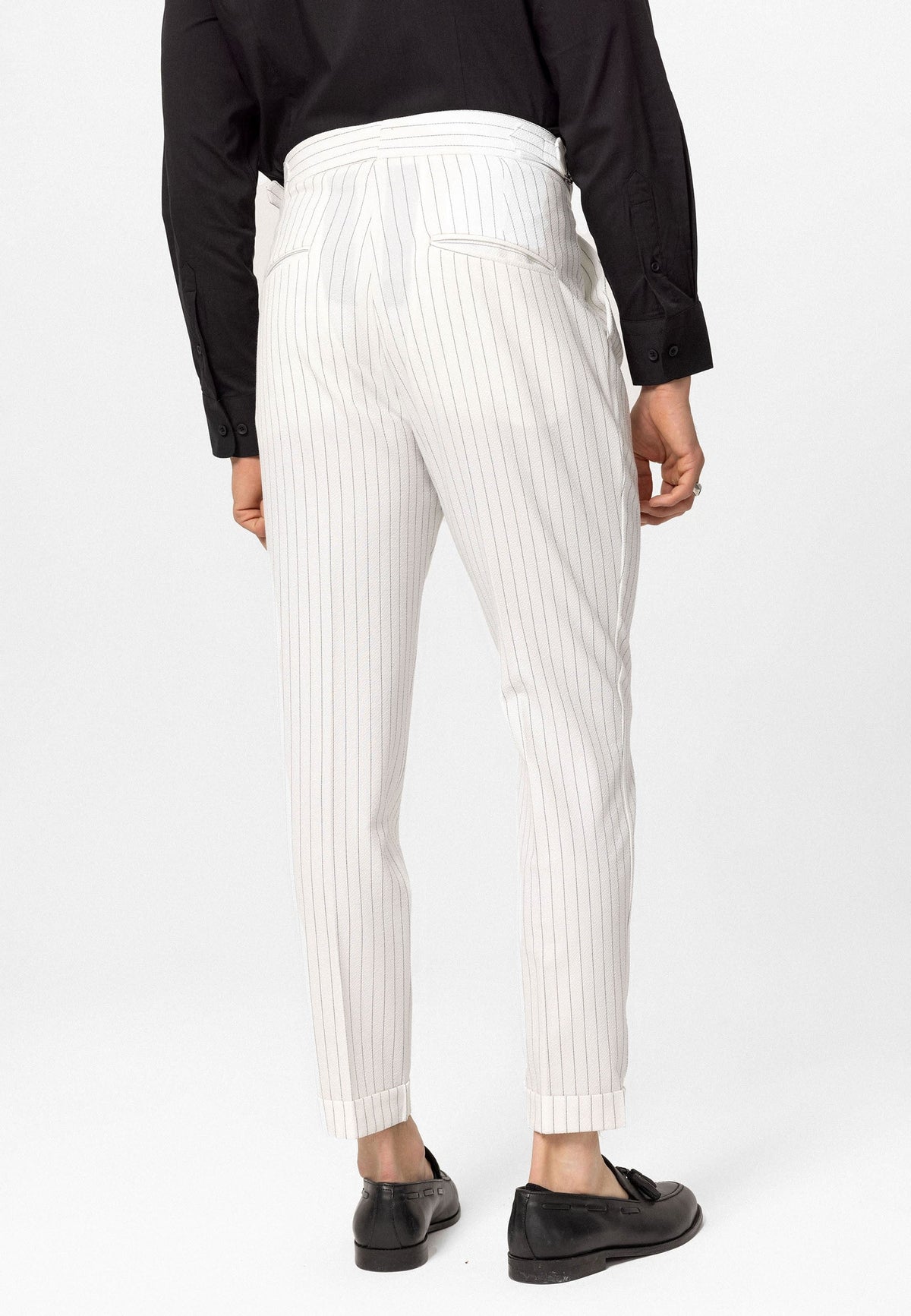 Antioch High-Waisted Striped Men's Pants