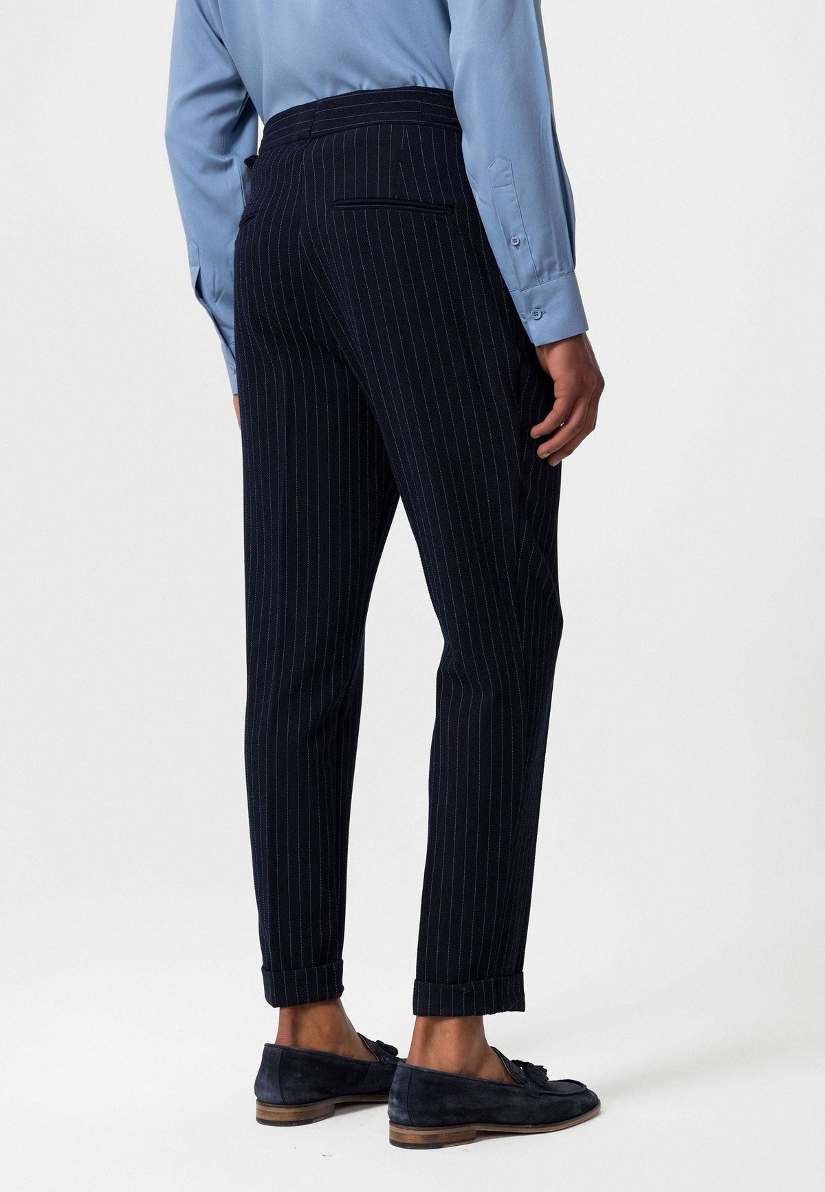 Antioch High-Waisted Striped Men's Pants