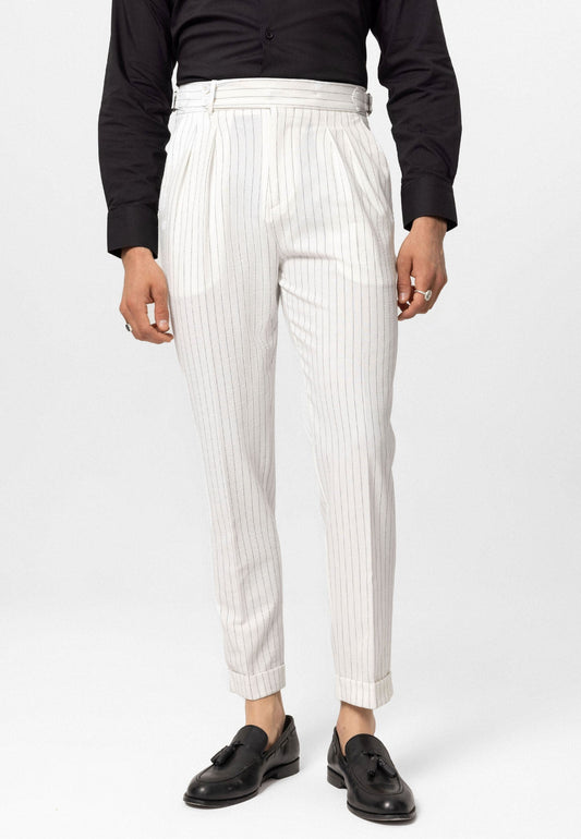 Antioch High-Waisted Striped Men's Pants